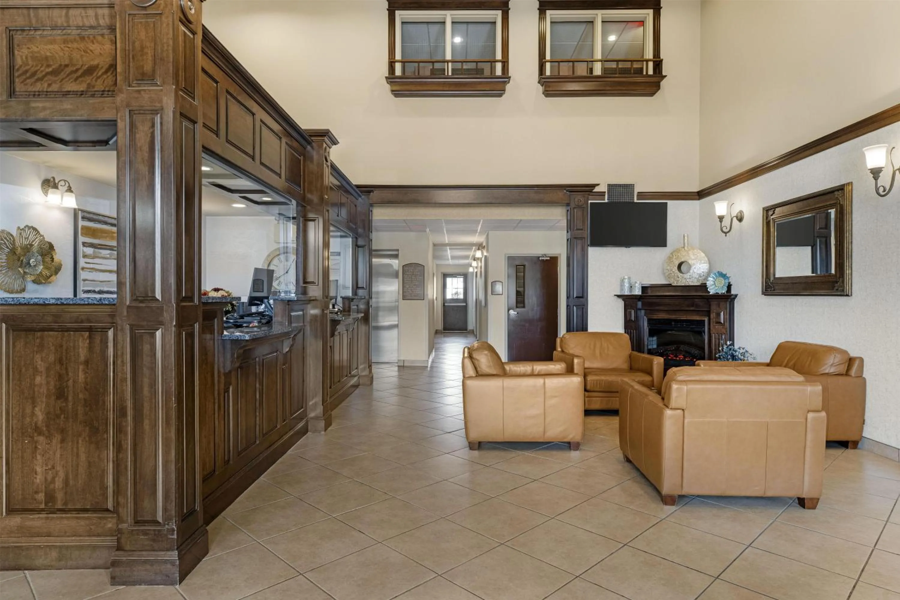 Lobby or reception in Best Western Plus Fredericton Hotel & Suites