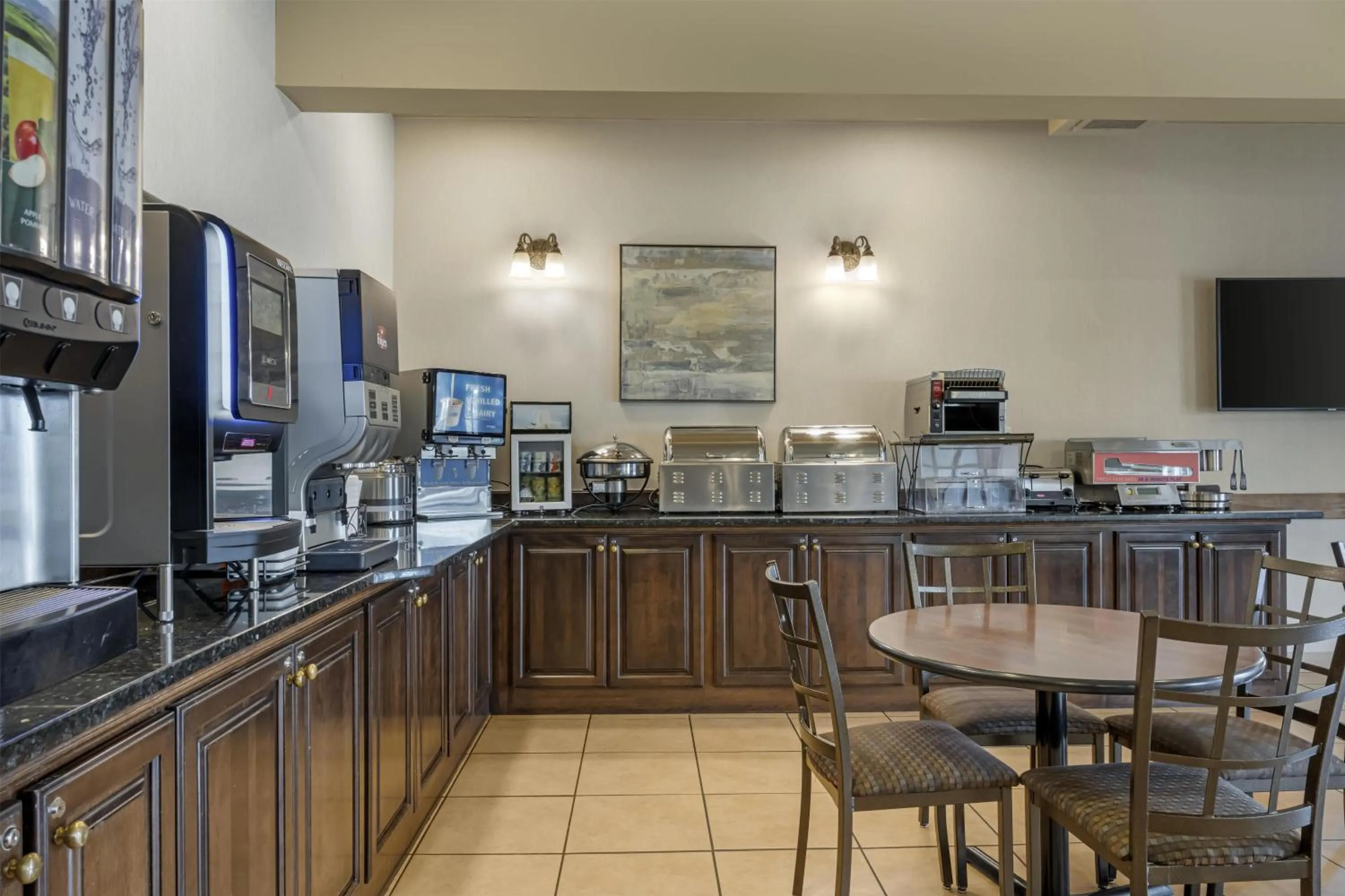 Breakfast in Best Western Plus Fredericton Hotel & Suites