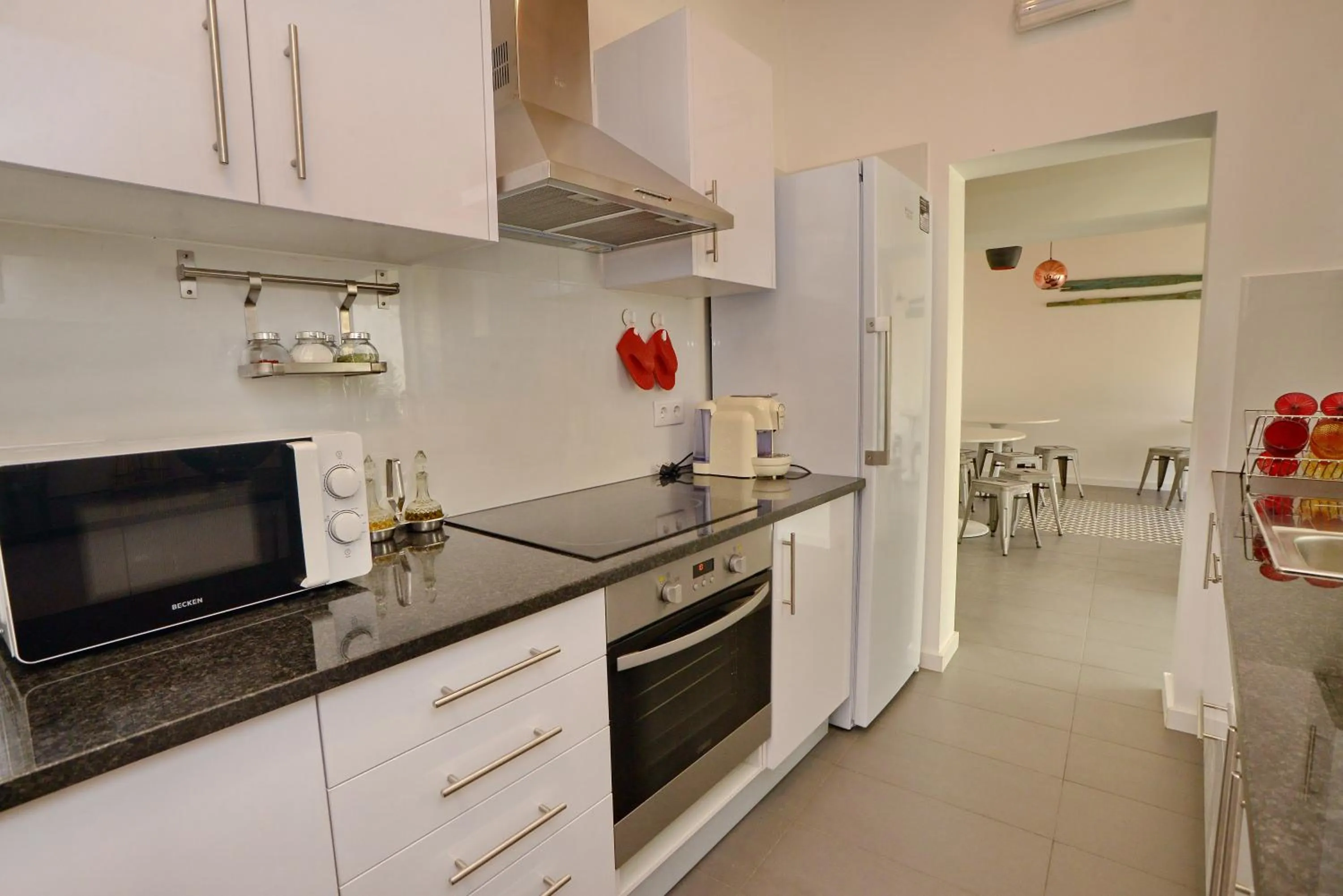 Kitchen or kitchenette in Son of a Beach Hostel