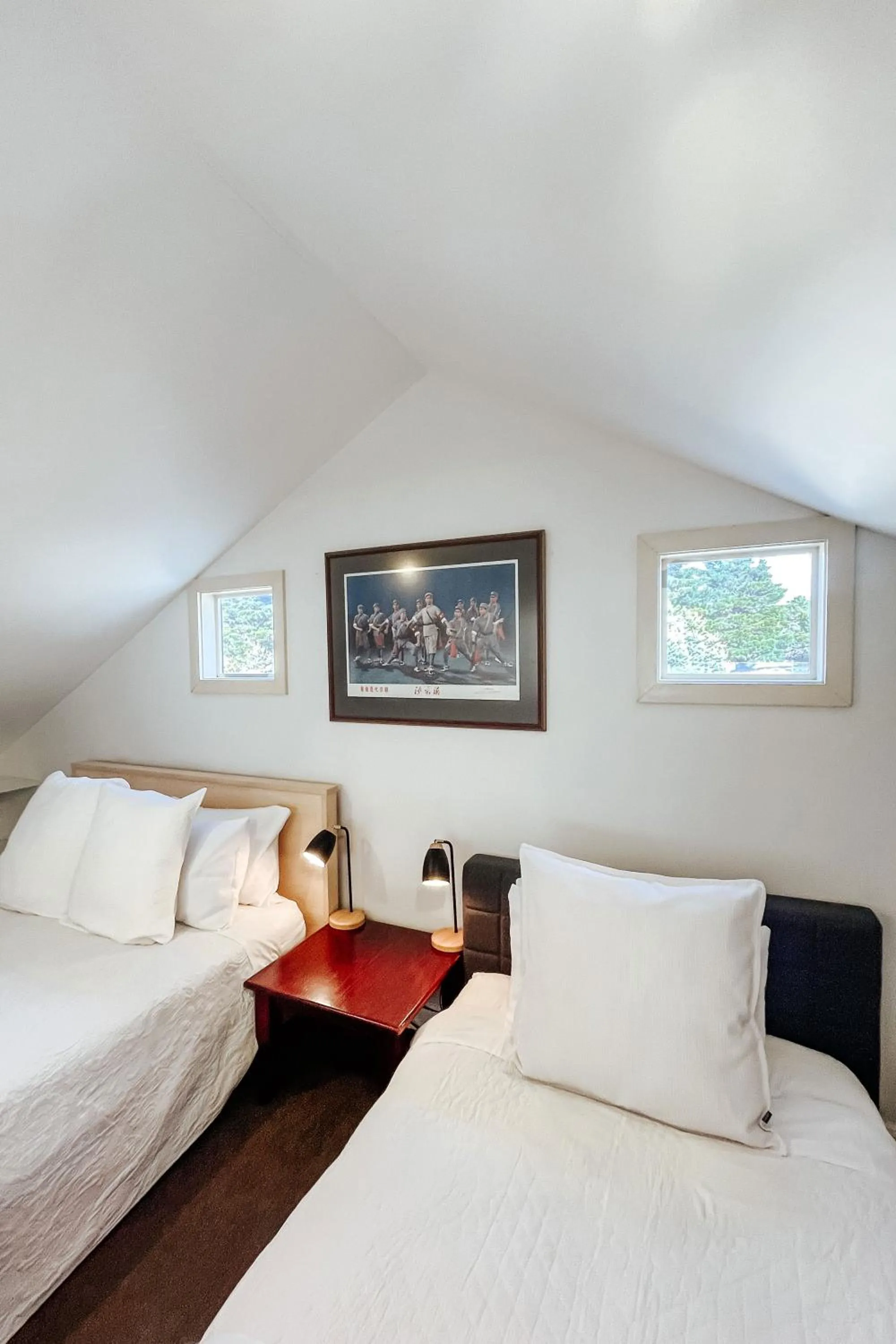 Bed in Crackenback Farm Guesthouse