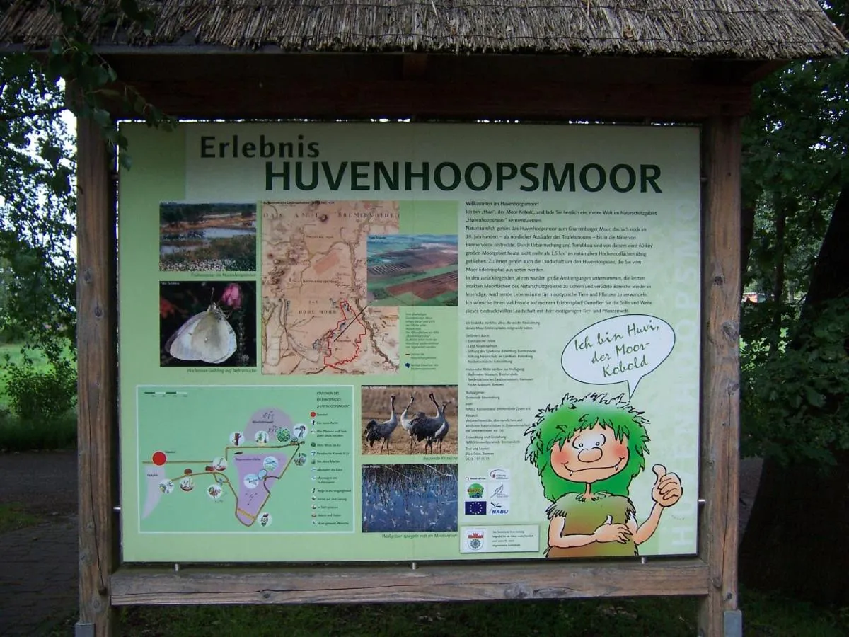 Natural landscape in Gaestehaus Kiekmolrin