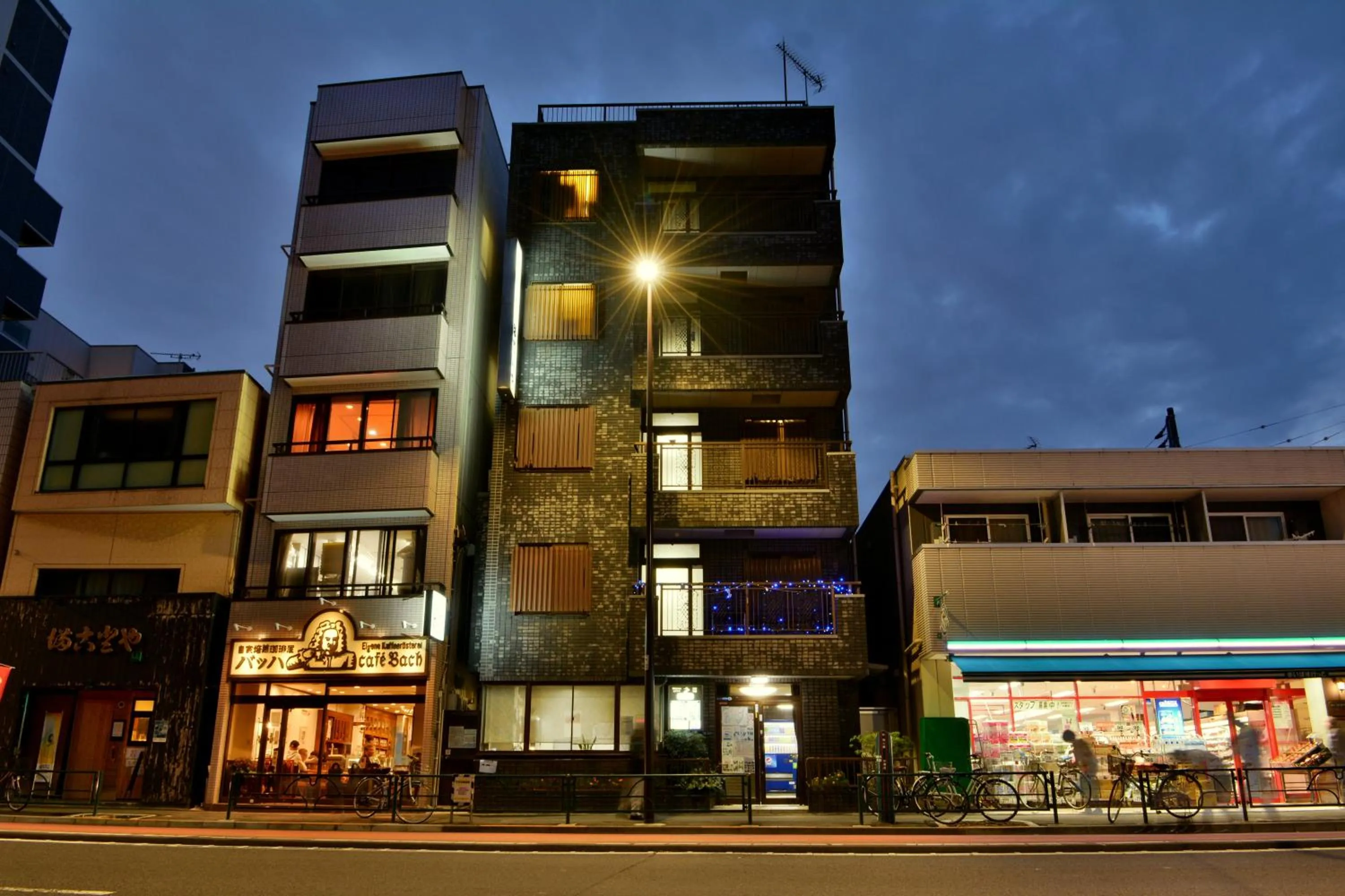 Sunset in Economy Hotel Hoteiya