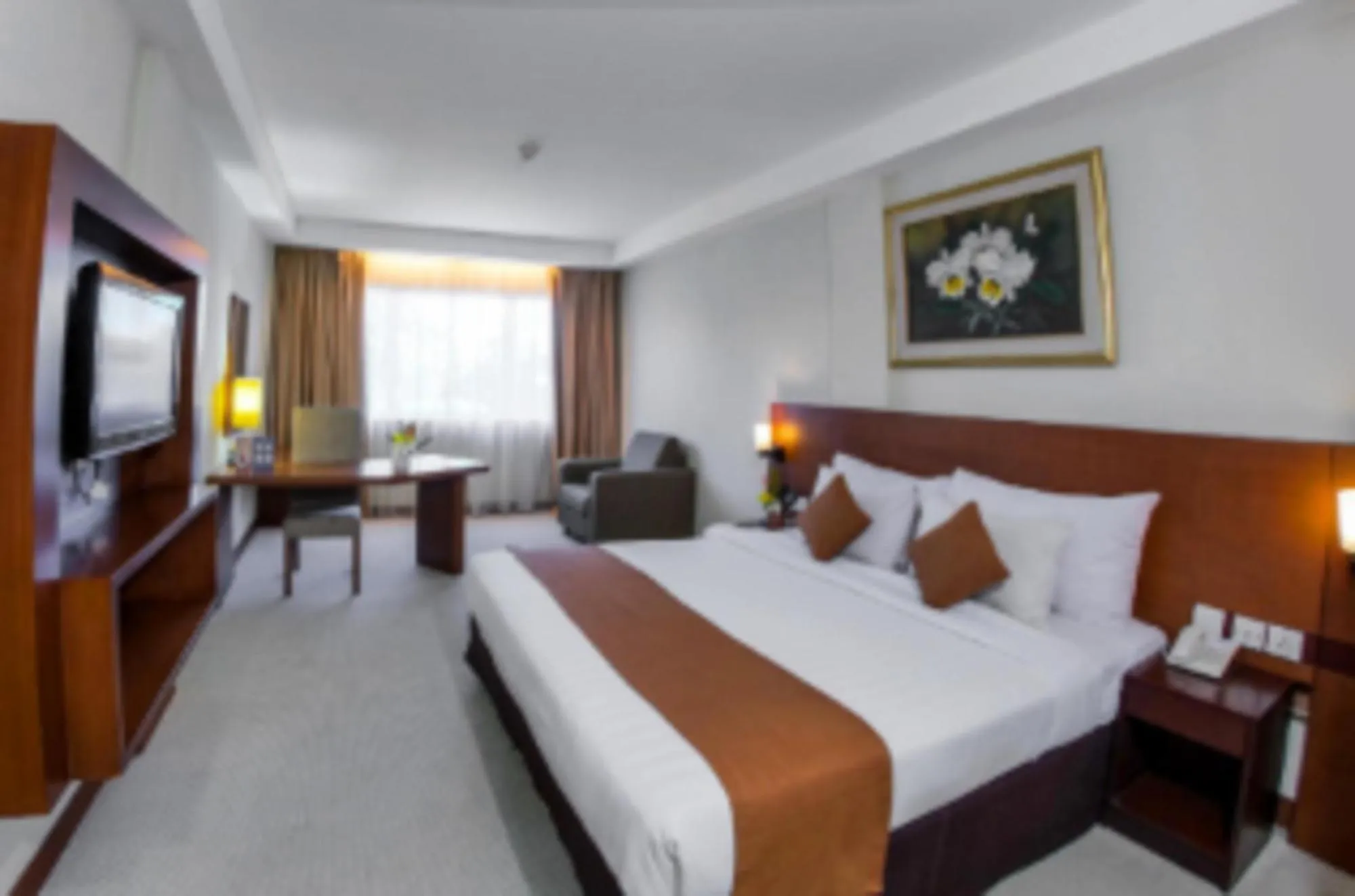 Bed in Aston Tanjung Pinang Hotel & Conference Center