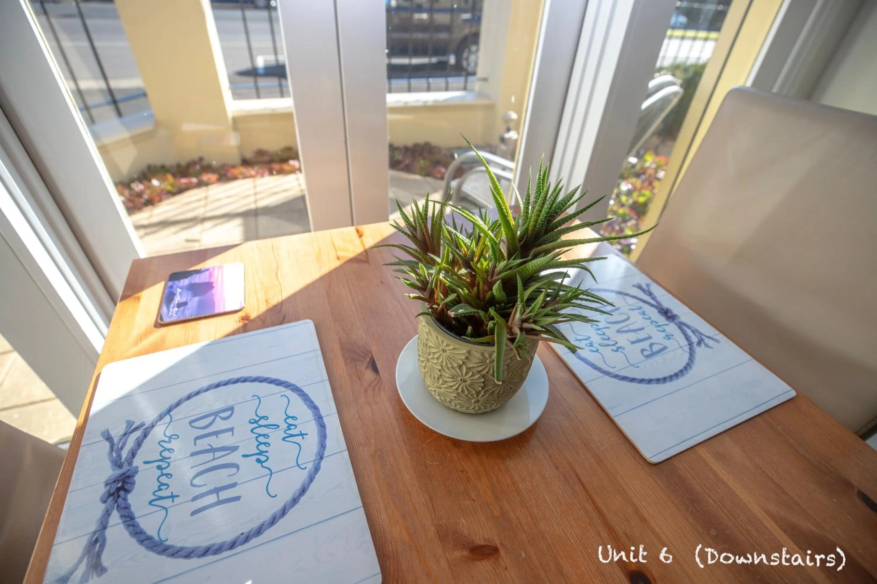 Seating area in Banyan Place