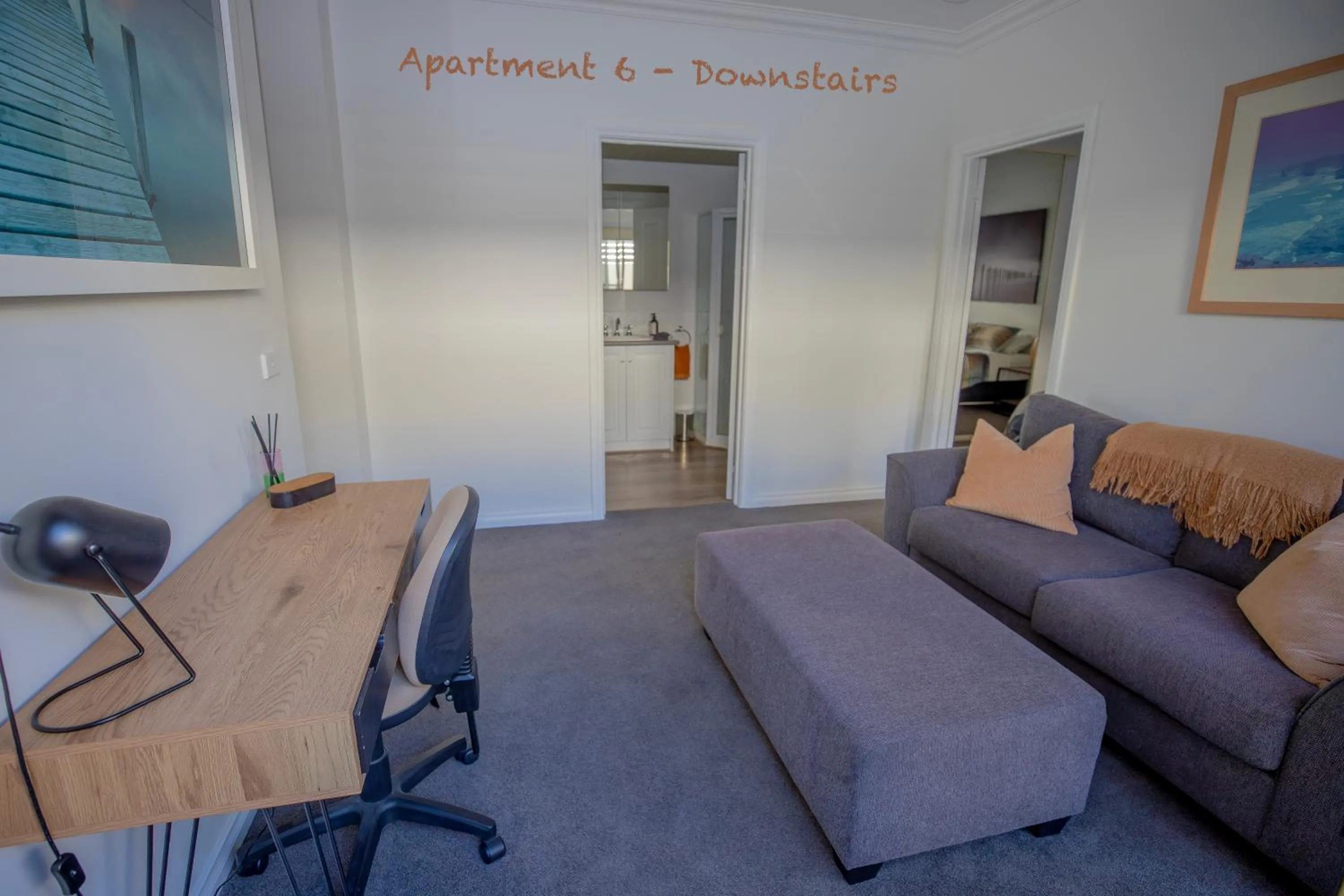 Seating area in Banyan Place