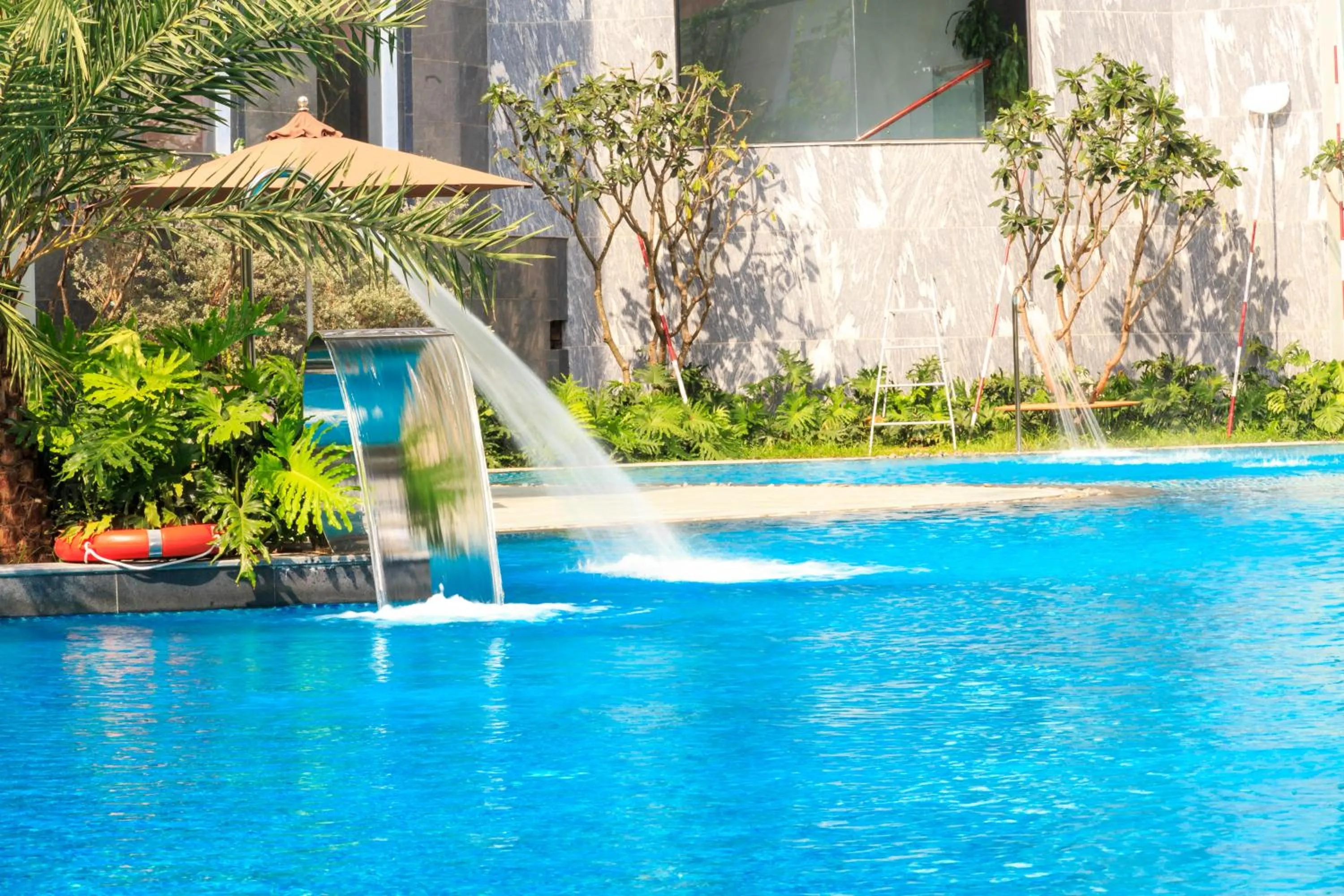 Pool view in Muong Thanh Luxury Lang Son Hotel