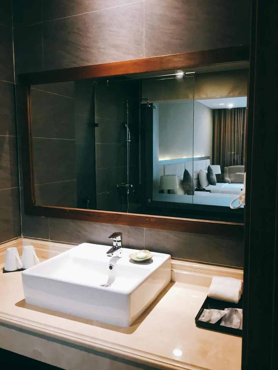 Bathroom in Muong Thanh Luxury Lang Son Hotel