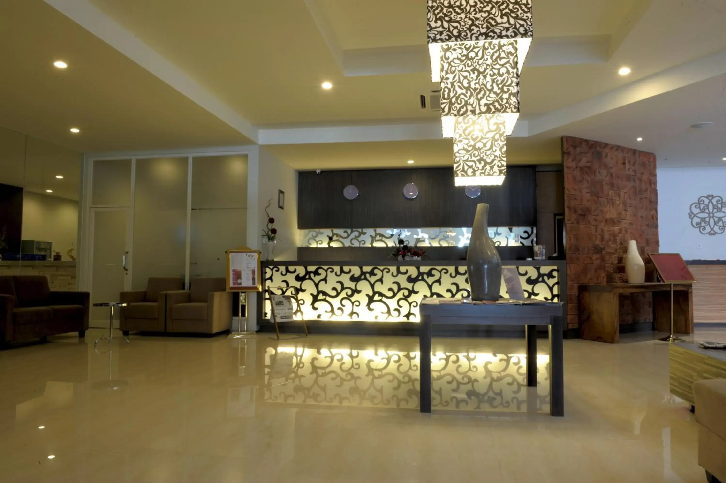 Lobby or reception in Lombok Plaza Hotel and Convention Lobby or reception in Lombok Plaza Hotel and Convention