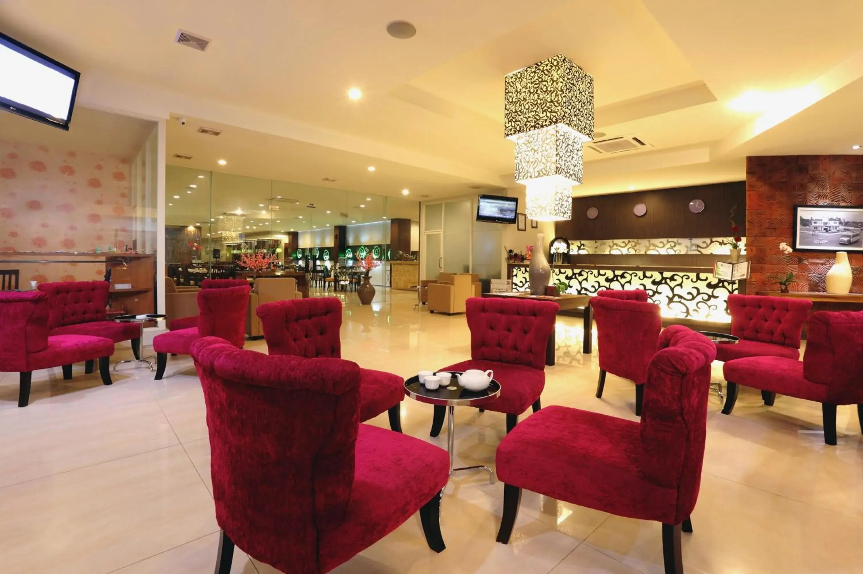 Lobby or reception in Lombok Plaza Hotel and Convention Lobby or reception in Lombok Plaza Hotel and Convention