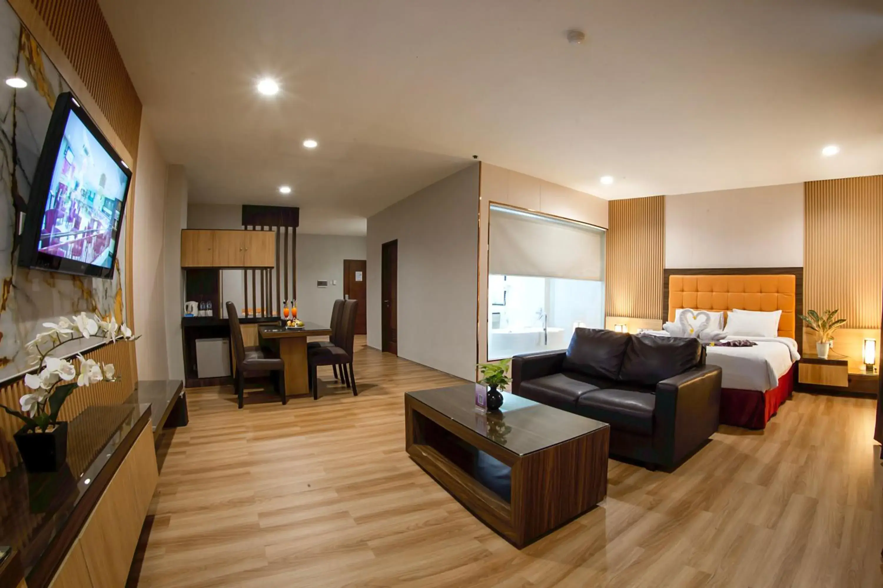 Bed in Lombok Plaza Hotel and Convention Bed in Lombok Plaza Hotel and Convention