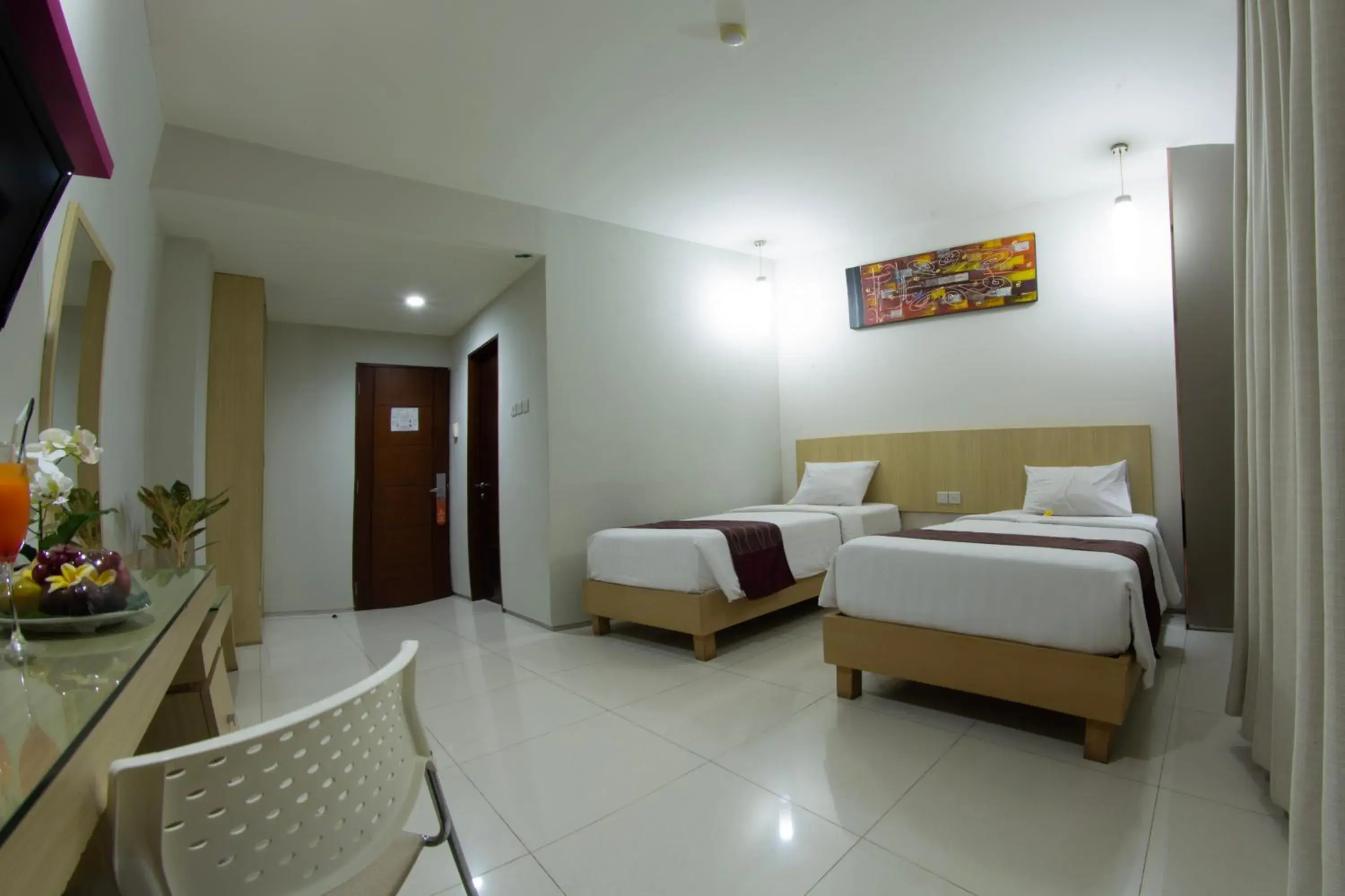 Bed in Lombok Plaza Hotel and Convention Bed in Lombok Plaza Hotel and Convention