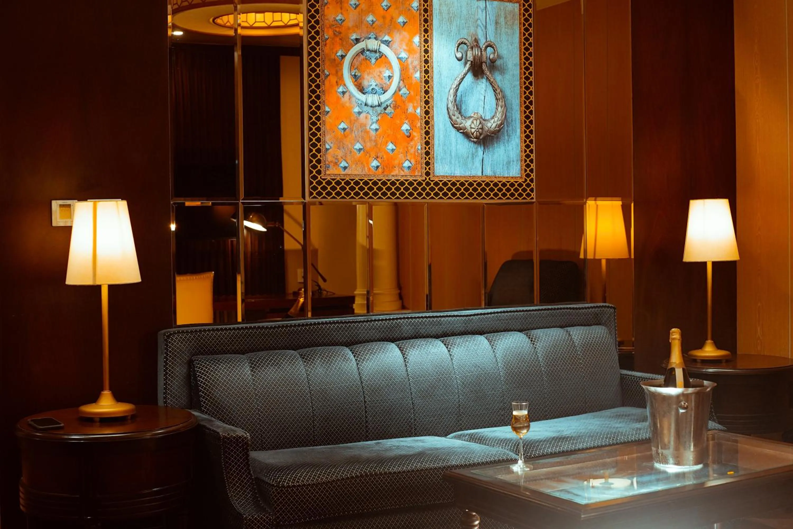 Seating area in Park Plaza Jodhpur