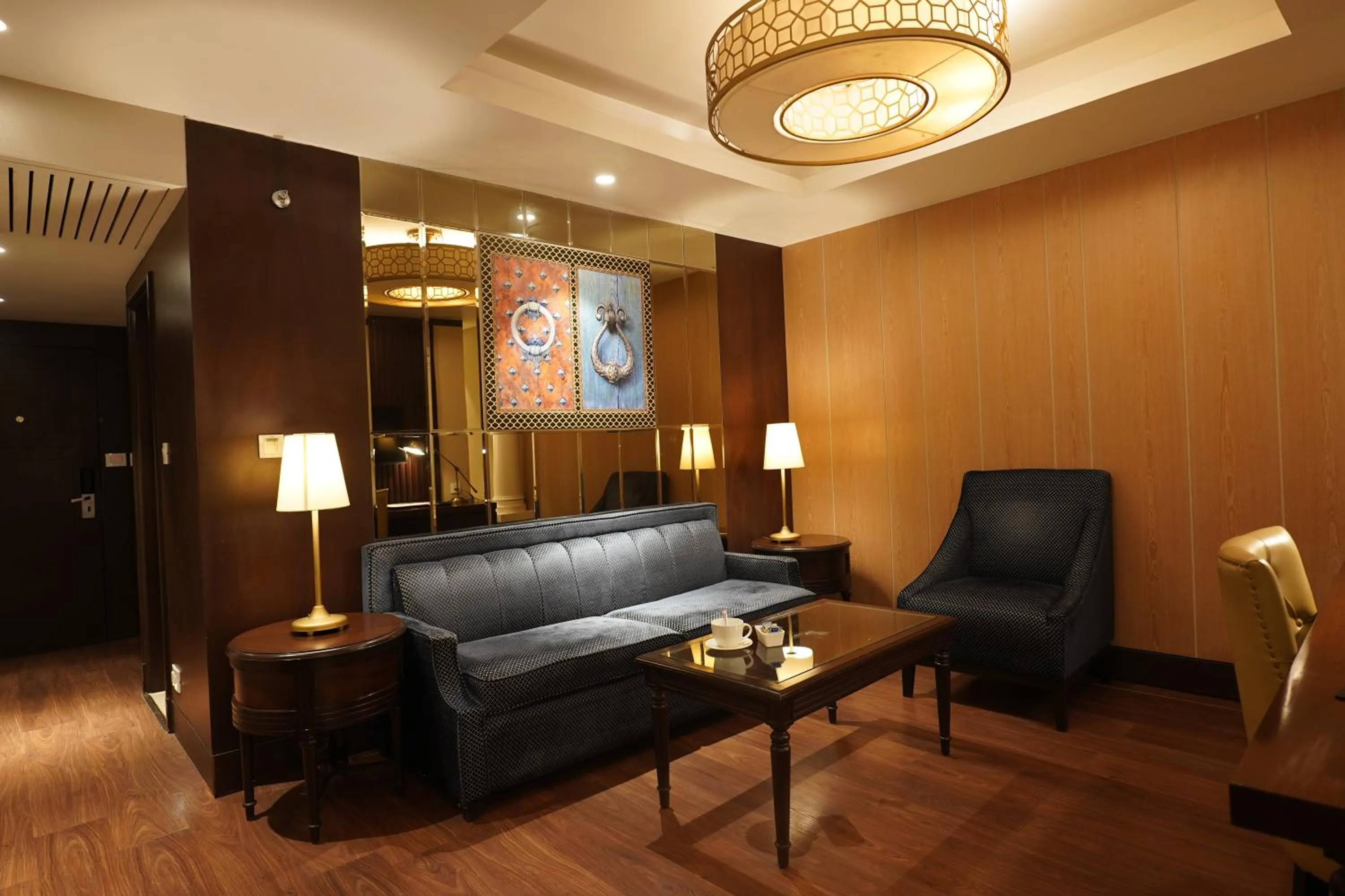 Seating area in Park Plaza Jodhpur