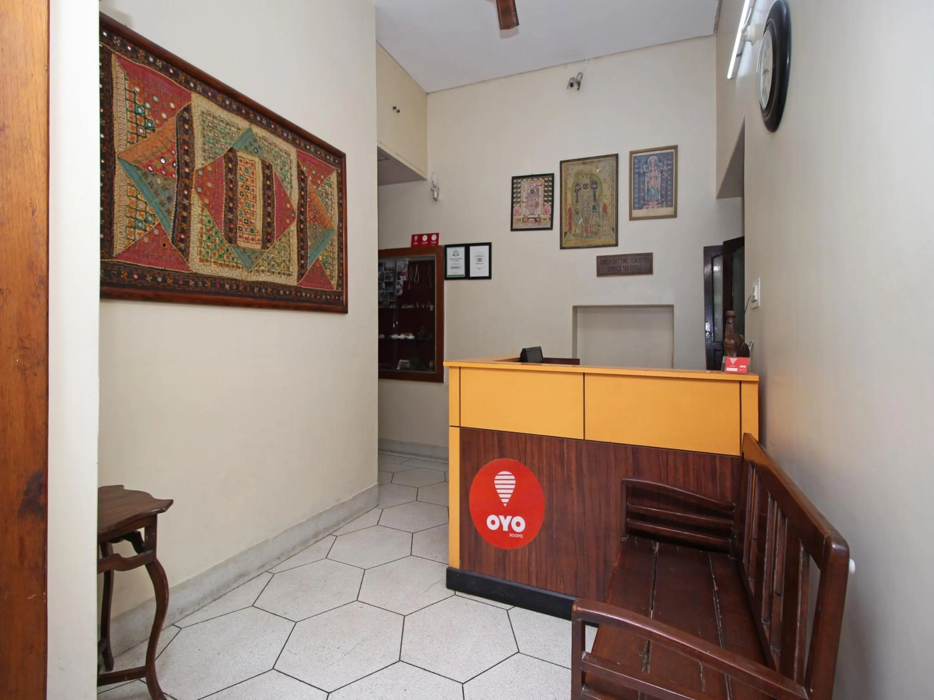 Lobby or reception in Hotel Ajit Mansion