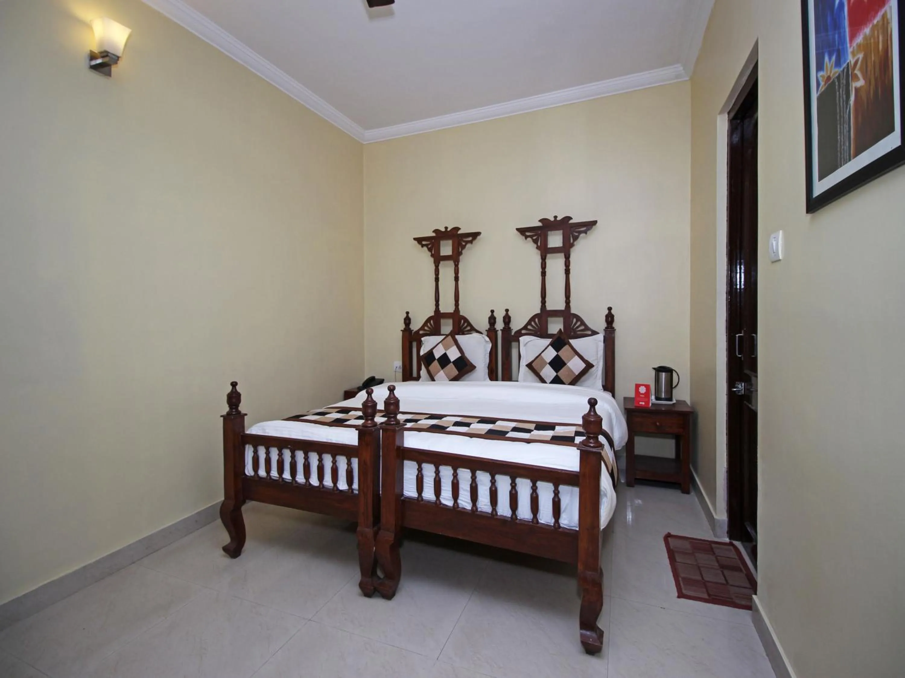 Bedroom, Bed in Hotel Ajit Mansion