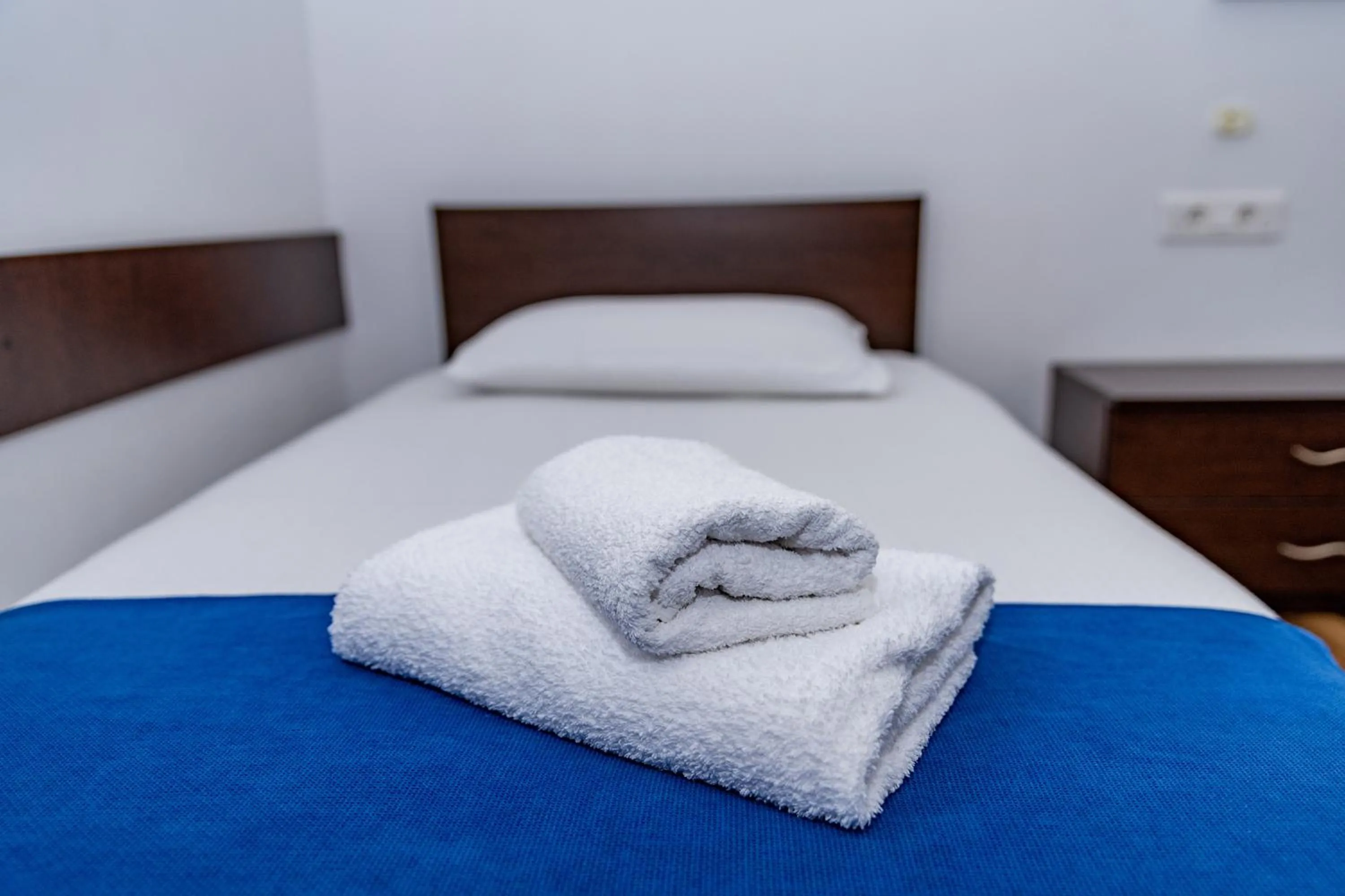 Bed in Pensiunea Zbor