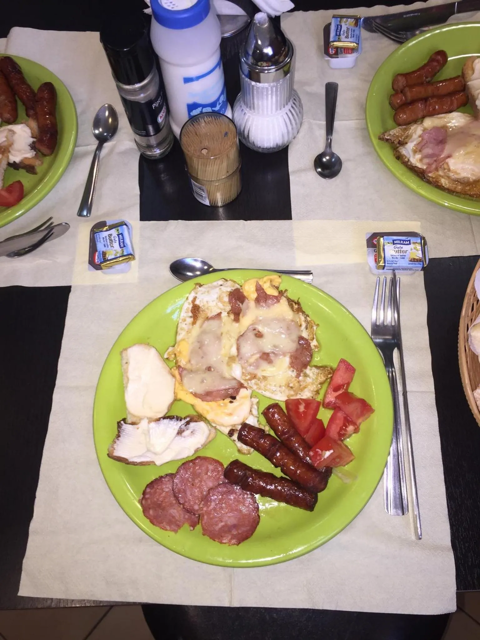 Breakfast in Pensiunea Zbor