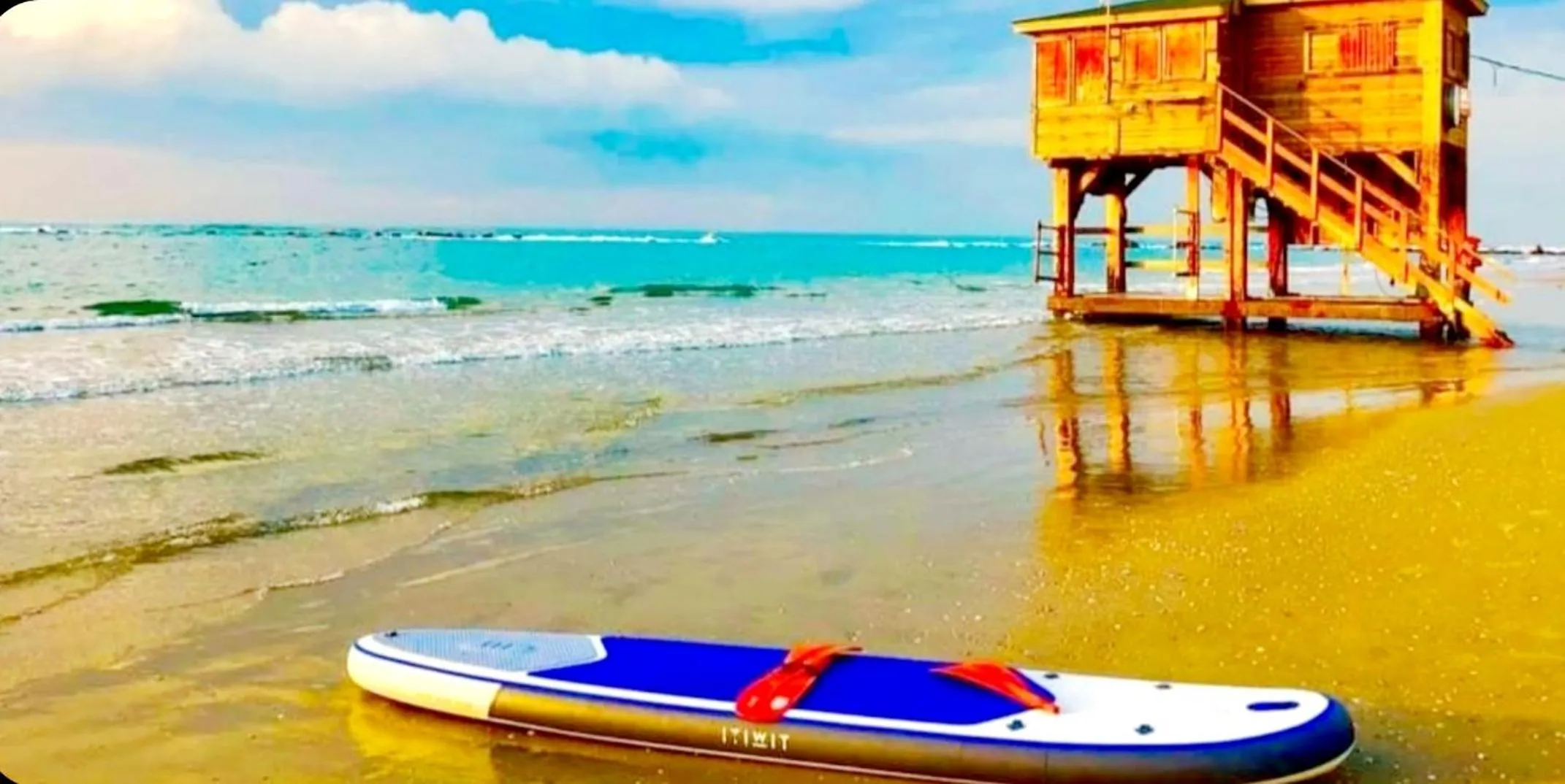Beach in Apart Hotel TLV/Bat Yam Beach Front 1207