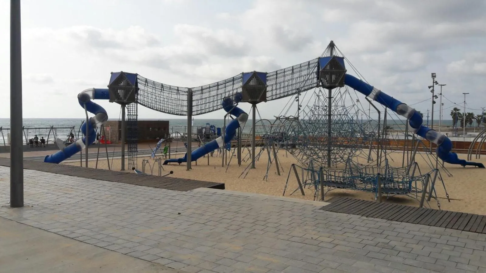 Children play ground in Apart Hotel TLV/Bat Yam Beach Front 1207