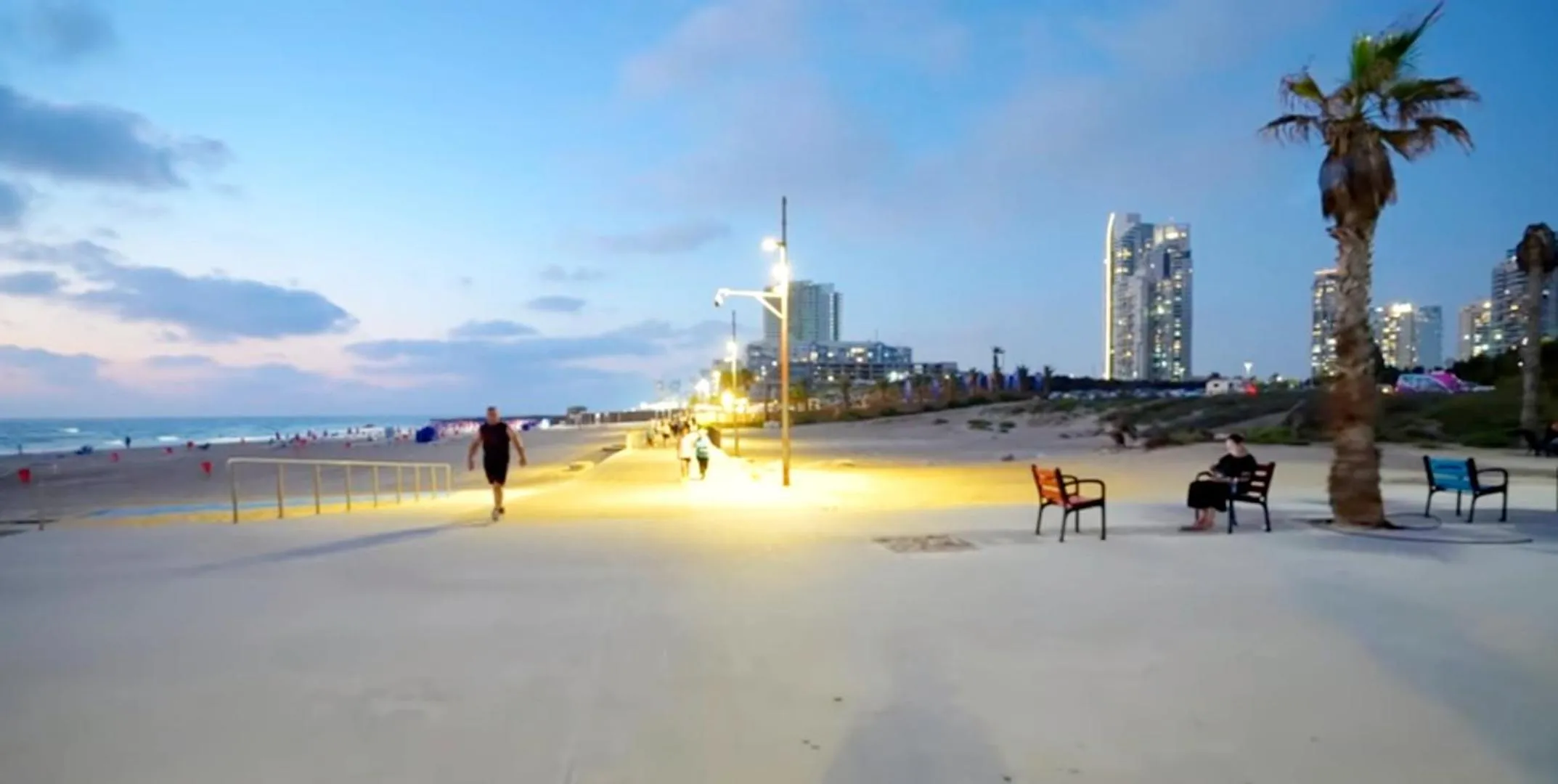 Beach in Apart Hotel TLV/Bat Yam Beach Front 1207
