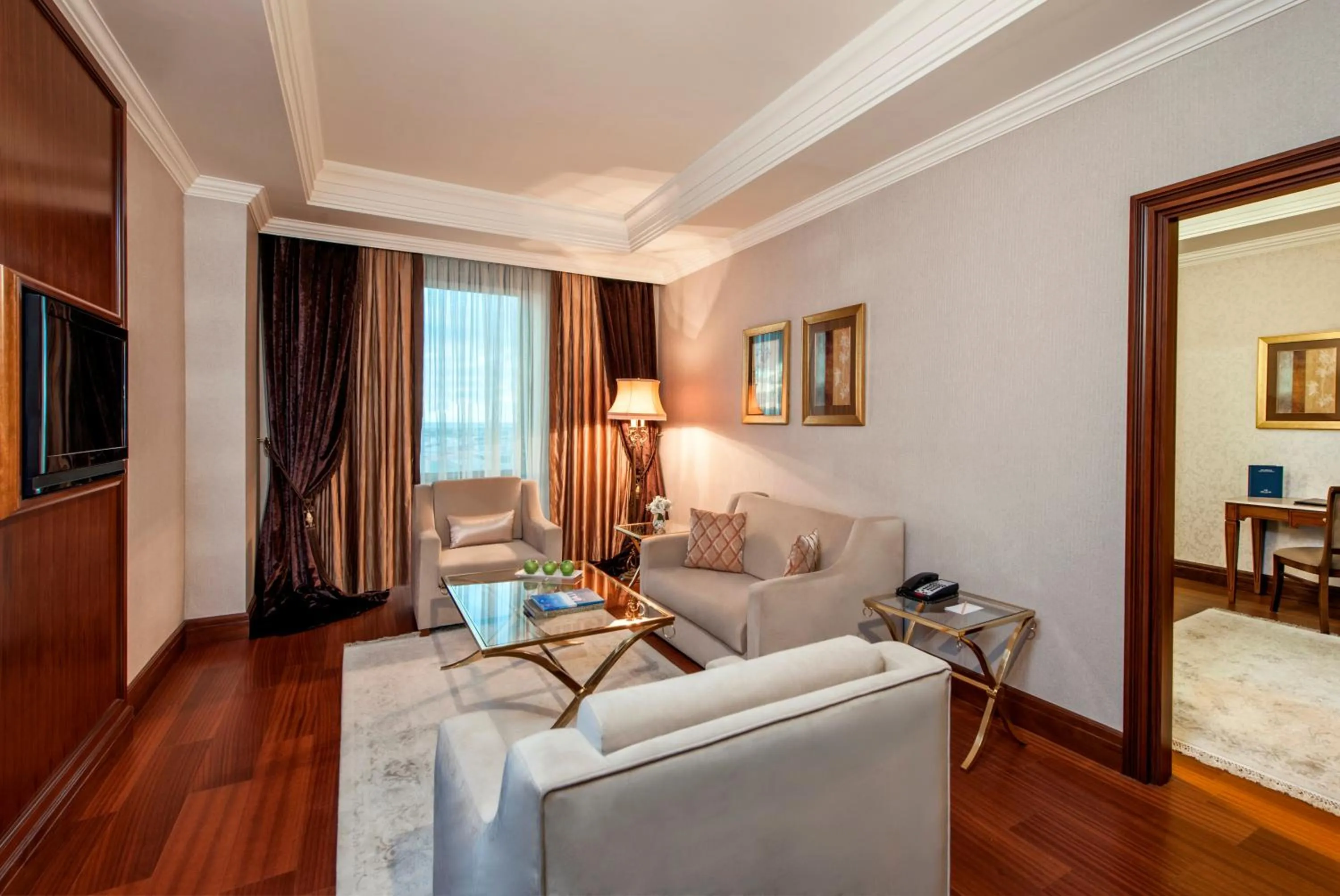 Living room in Elite World Van