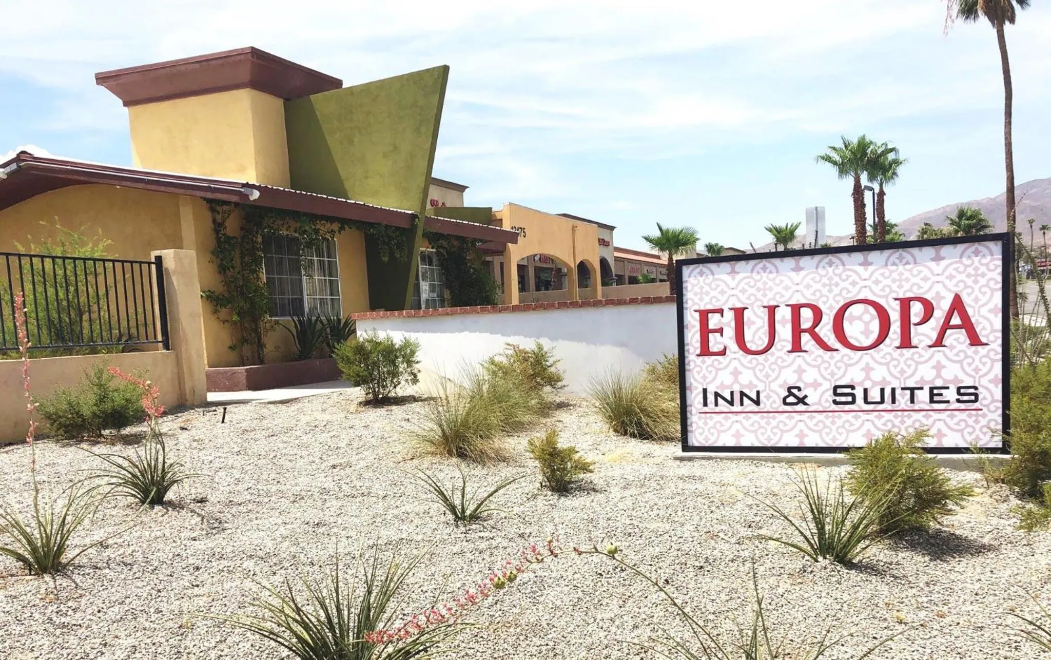 Property building in Europa Inn & Suites