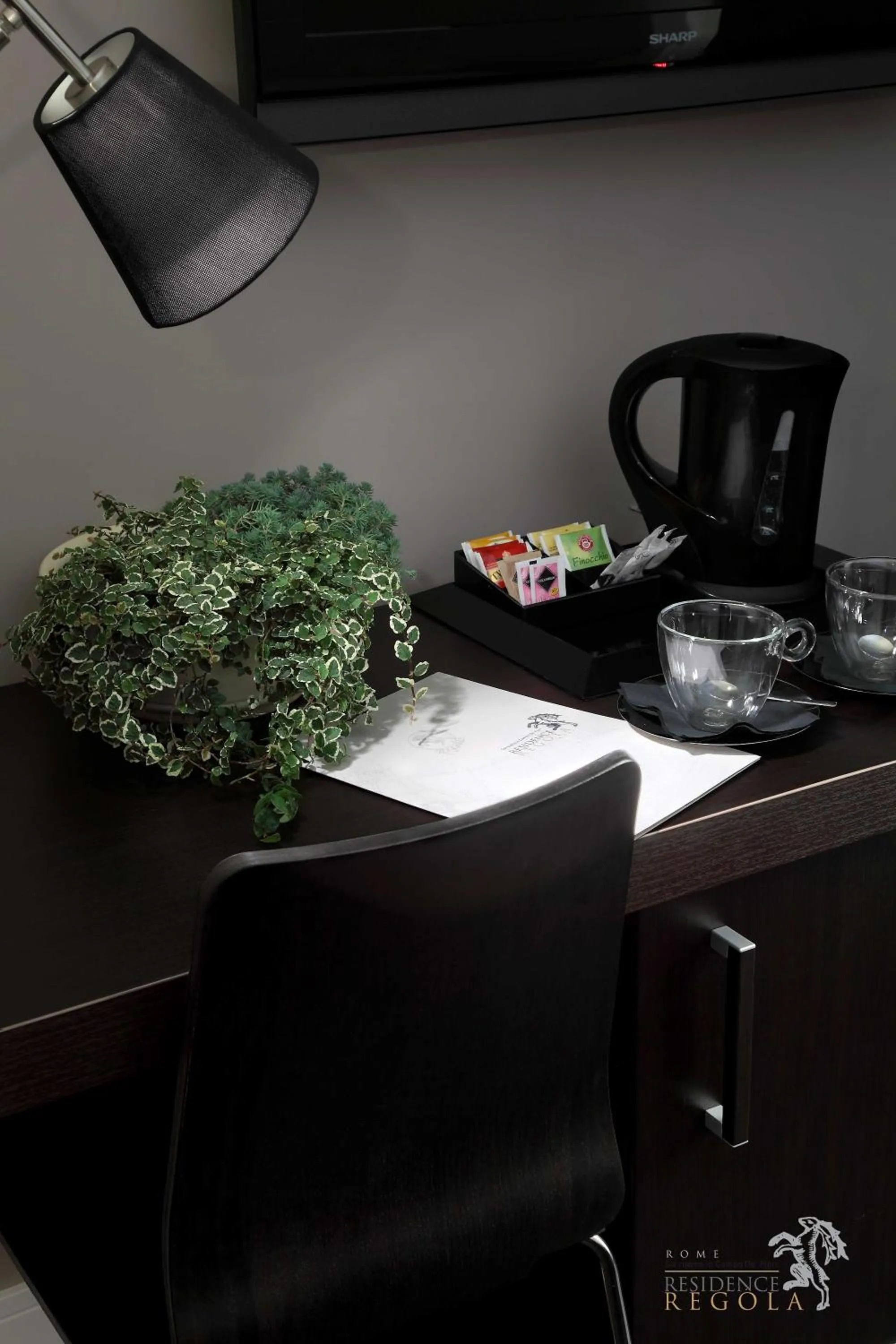 Seating area in Residence Regola