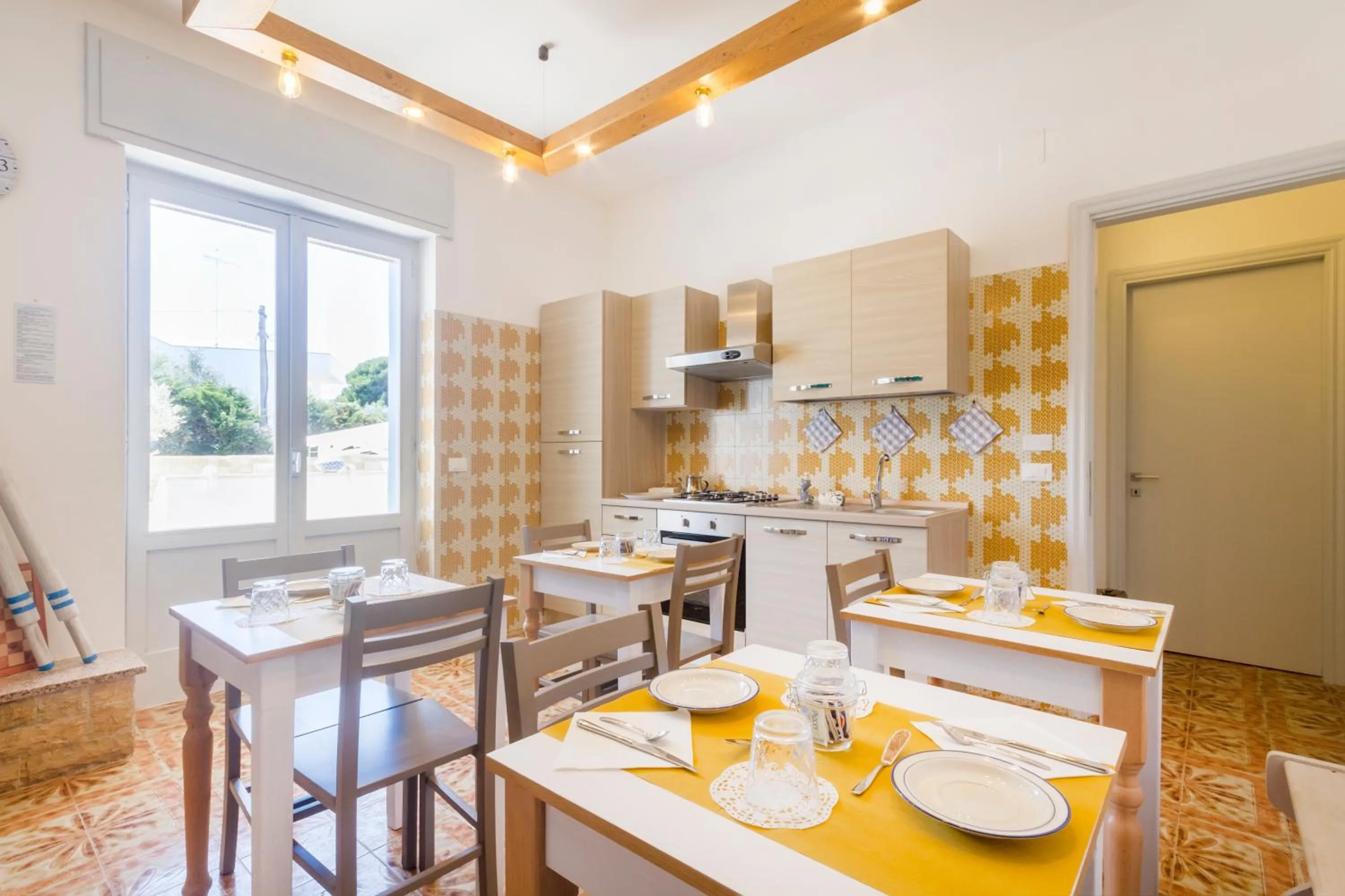 Kitchen or kitchenette in B&B Villa Ginevra