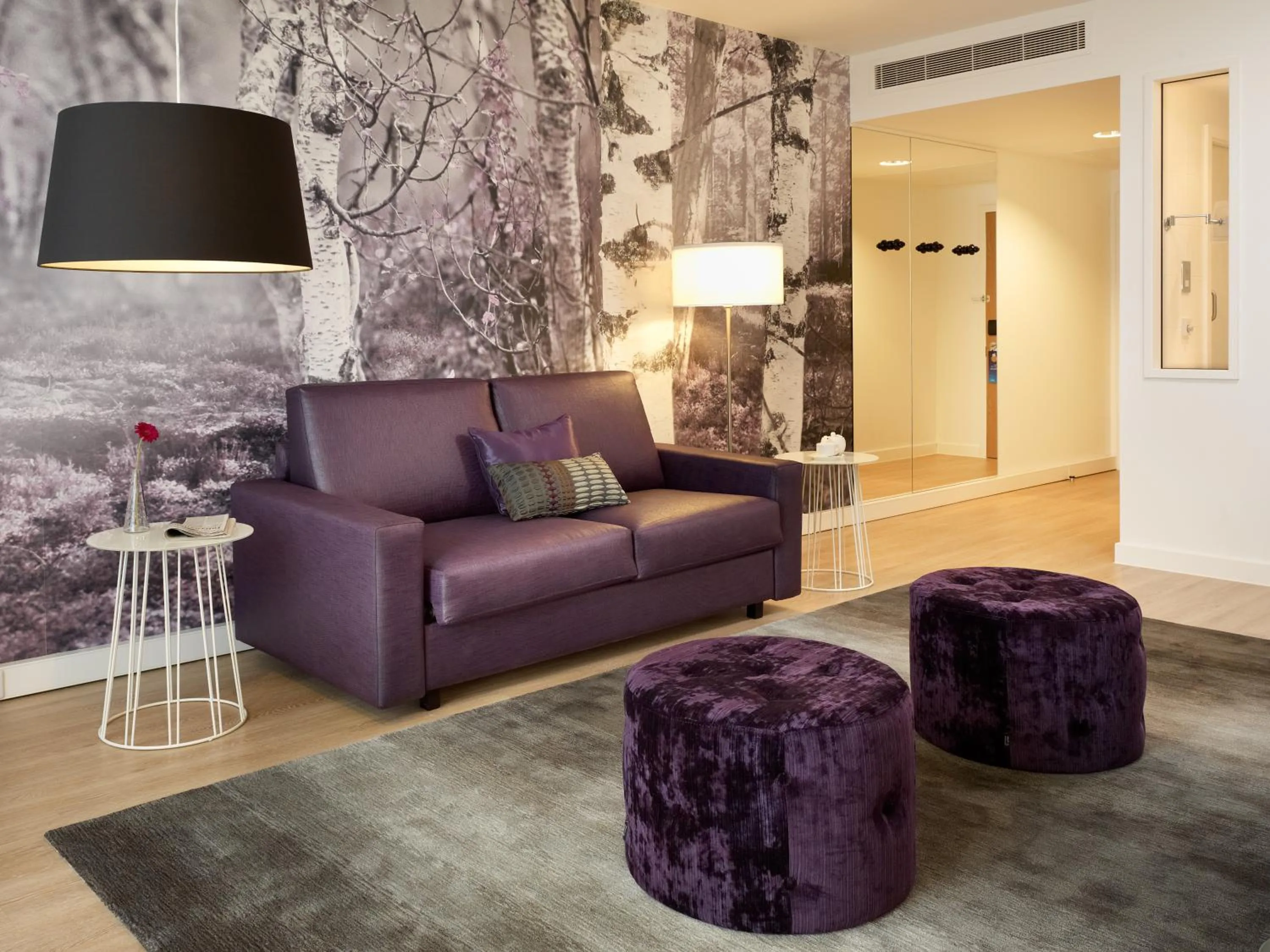 Living room in Radisson Blu Hotel East Midlands Airport