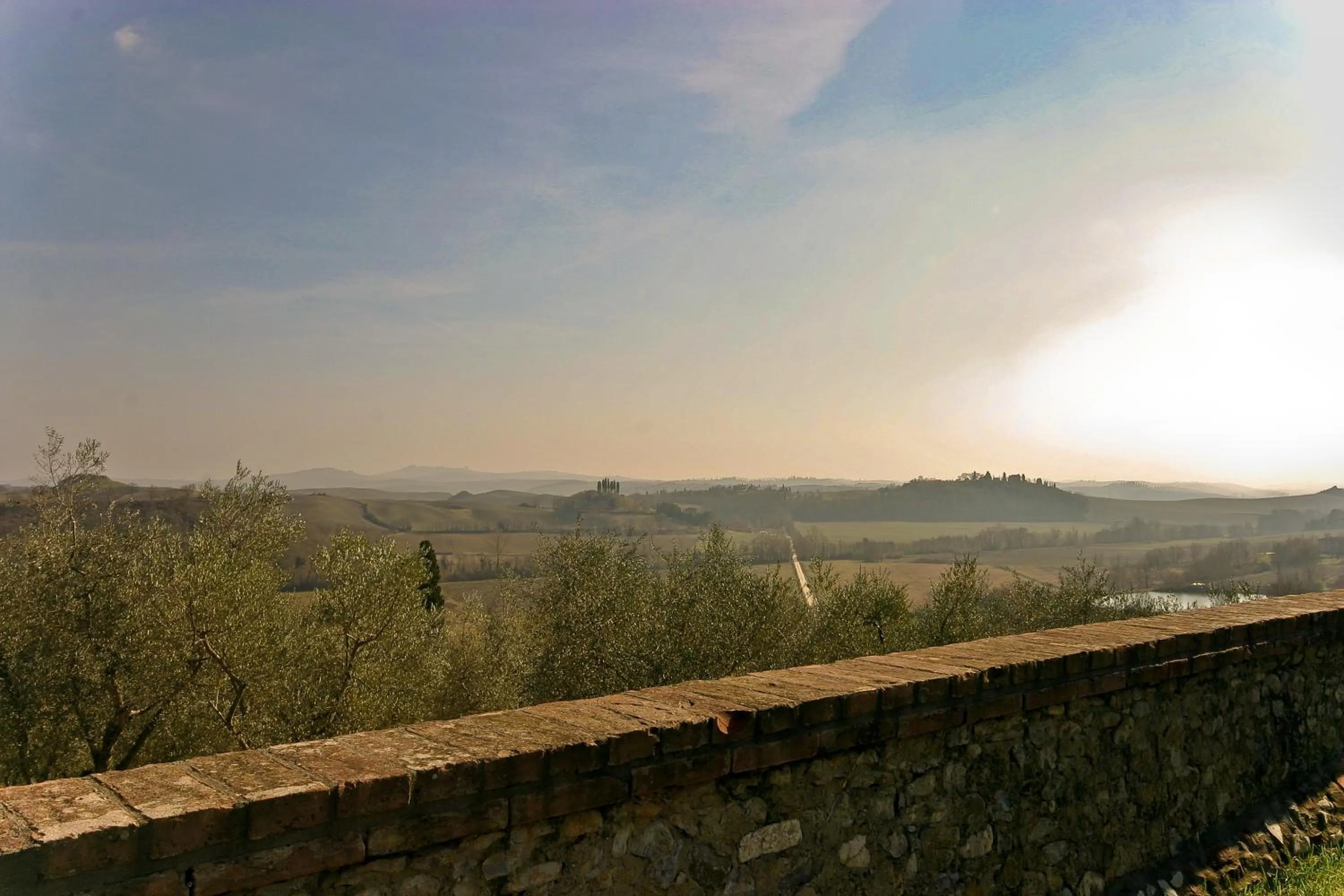 Natural landscape in Villa Brignole
