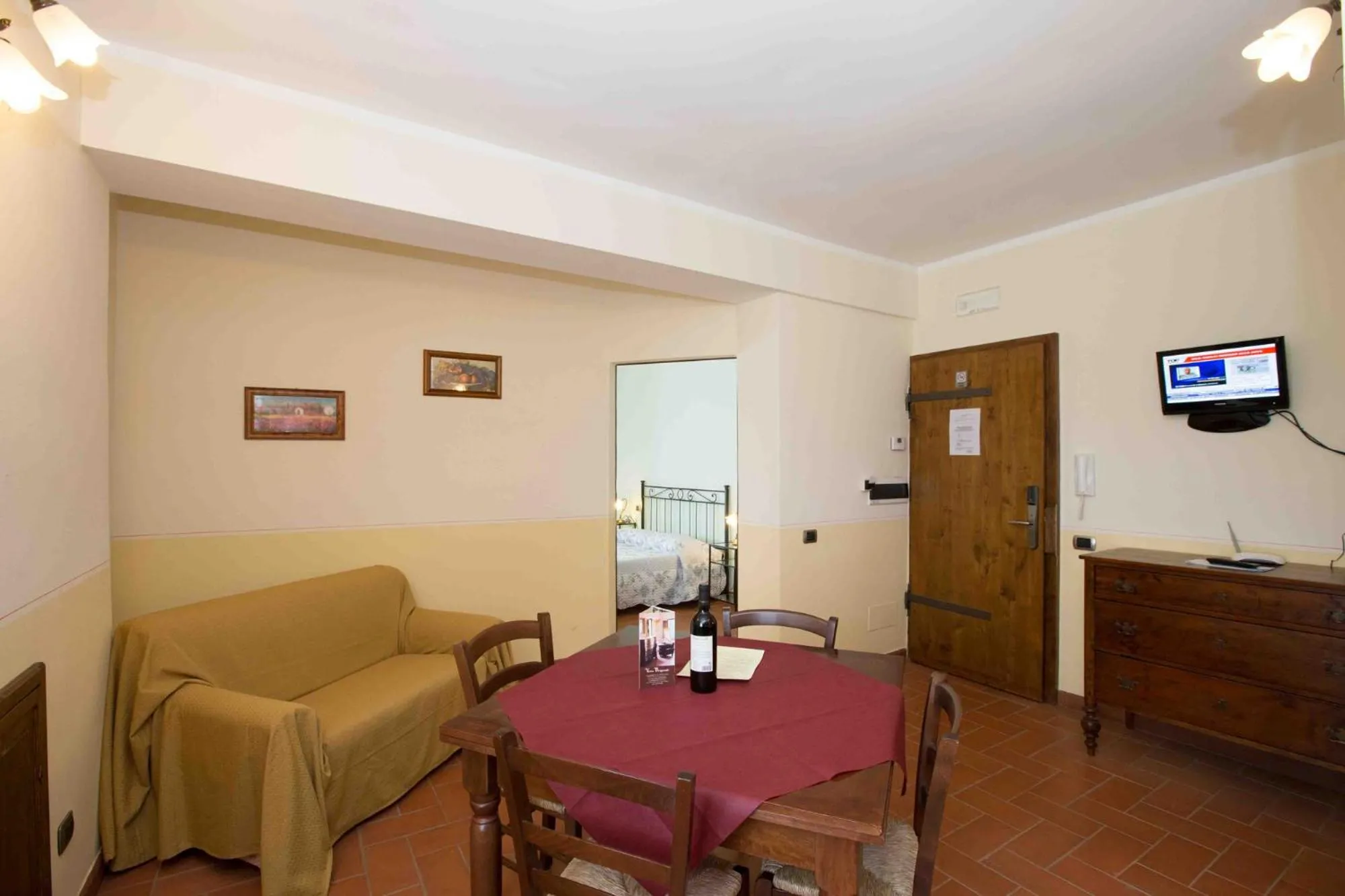 Seating area in Villa Brignole