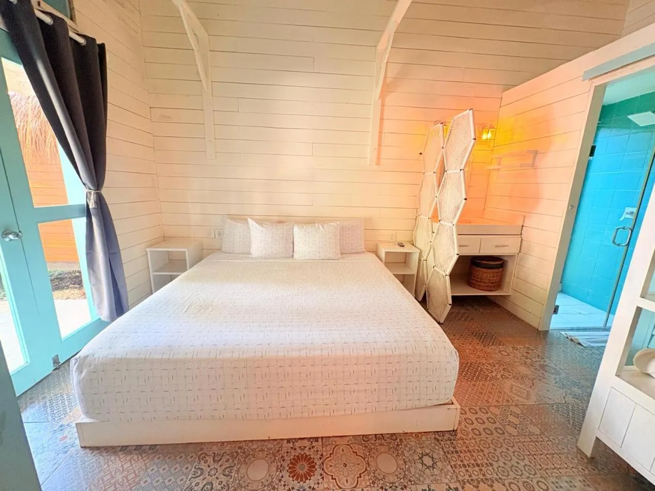 Bed in Hotel Isabella Bacalar Lake Front