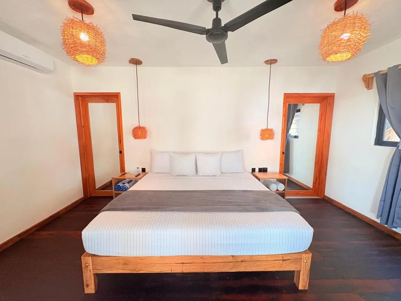 Bed in Hotel Isabella Bacalar Lake Front