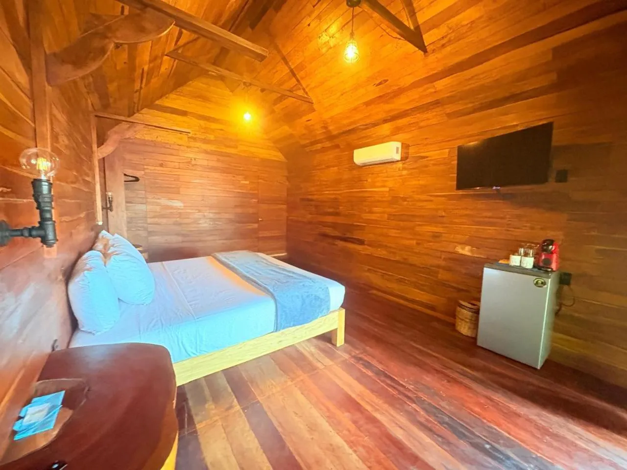 Bed in Hotel Isabella Bacalar Lake Front