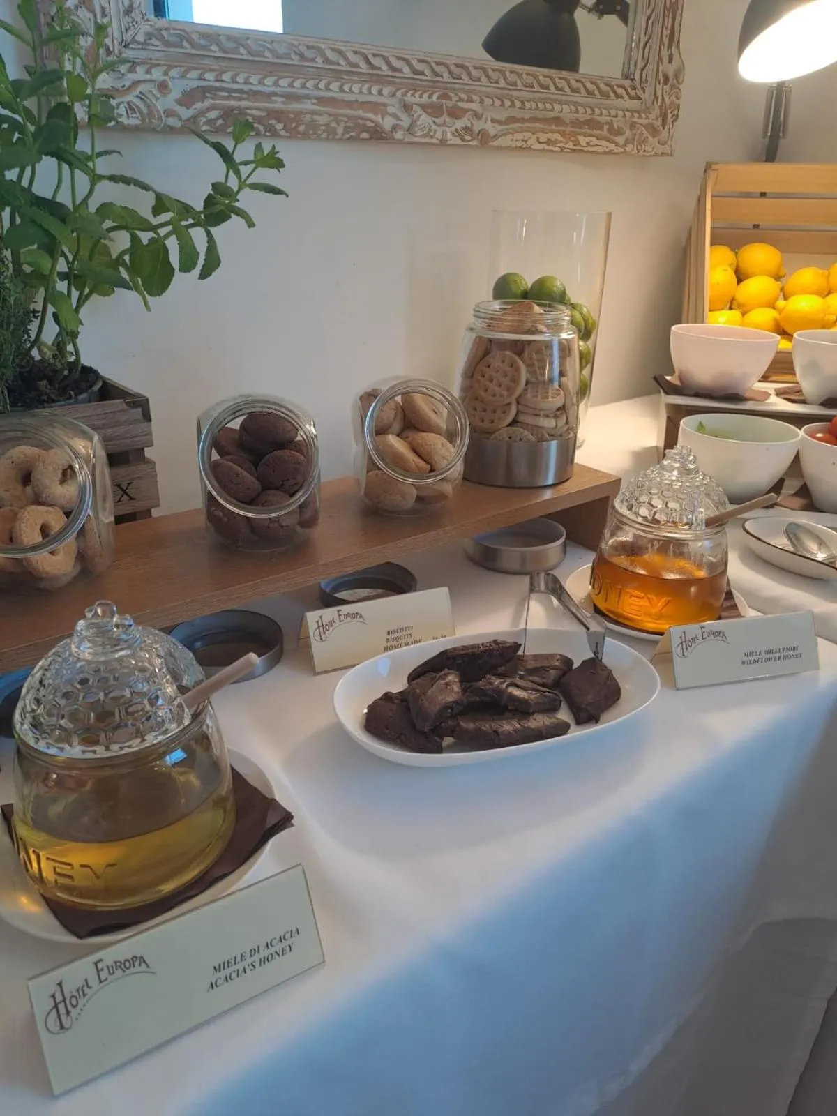 Food in Hotel Europa