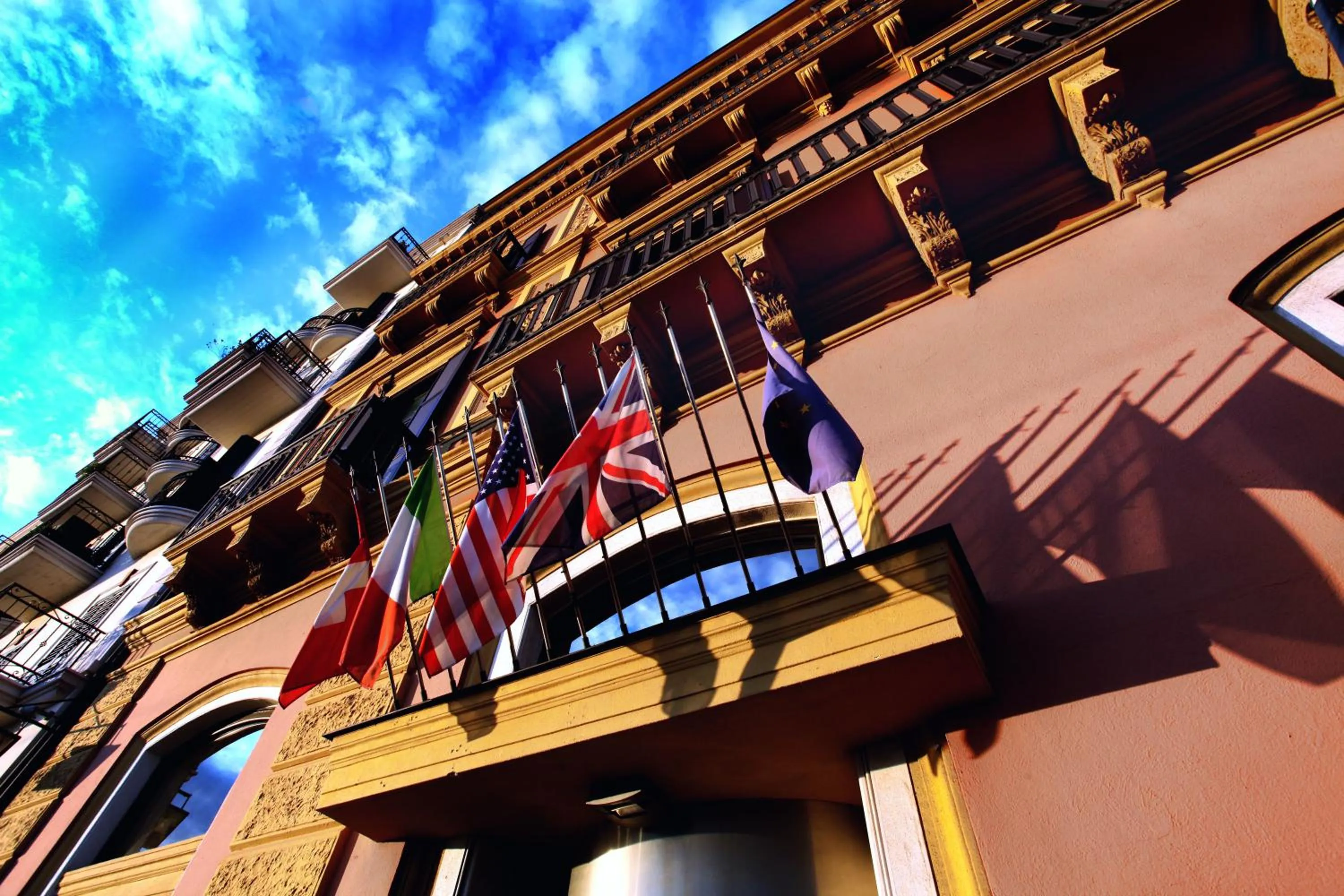 Facade/entrance in Hotel Europa