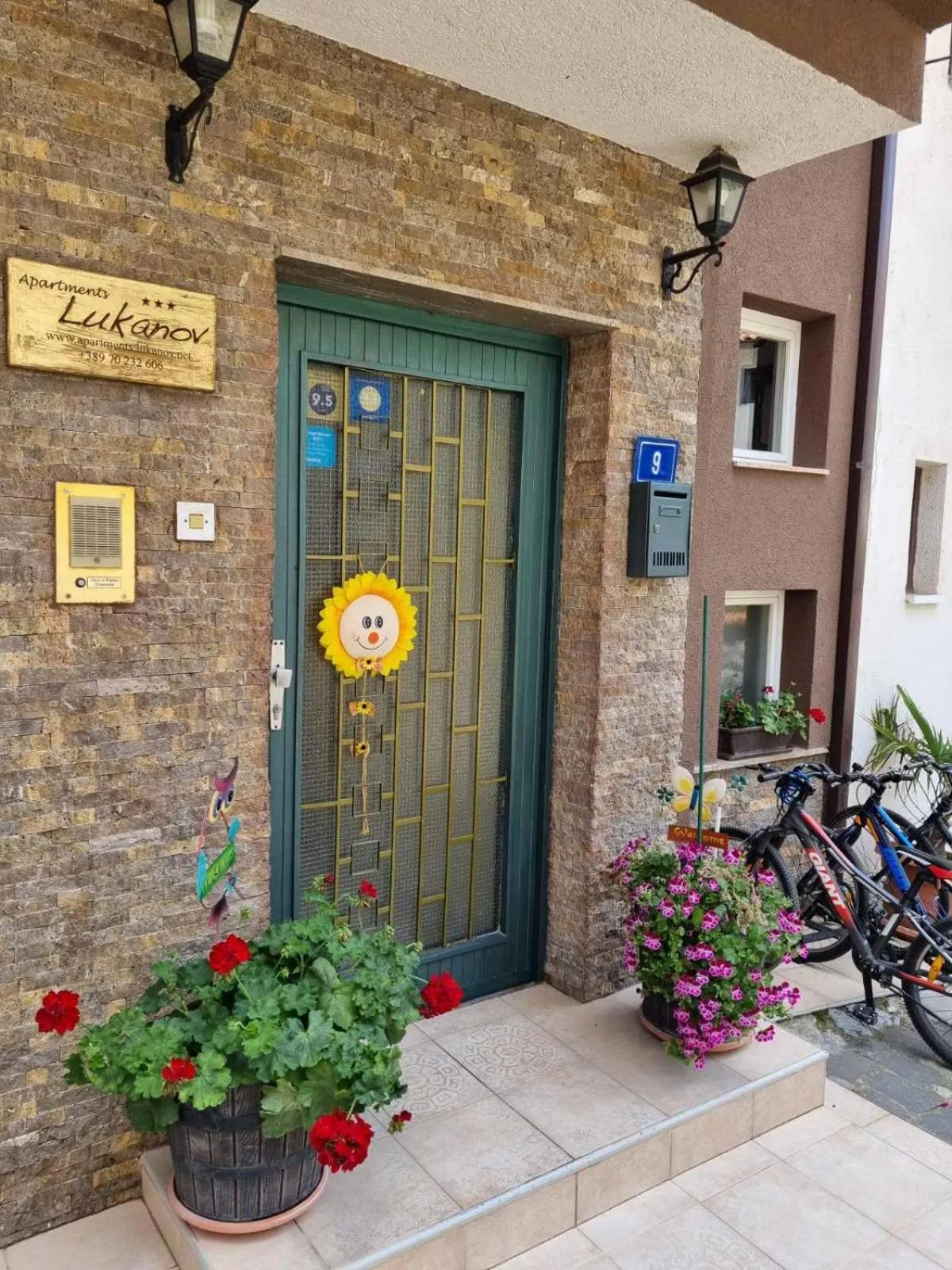 Facade/entrance in Lukanov Apartments & Guest Rooms