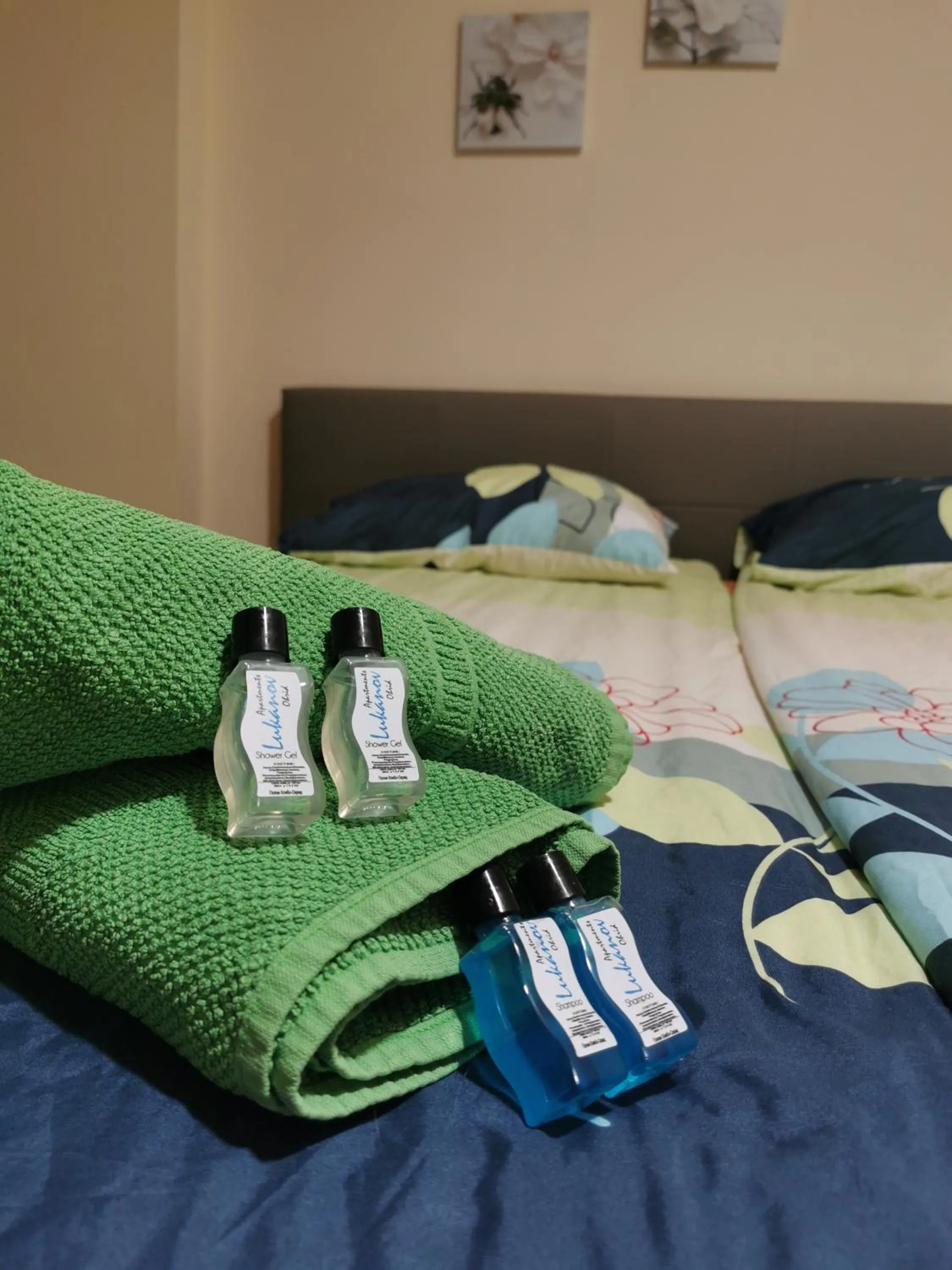 Decorative detail, Bed in Lukanov Apartments & Guest Rooms