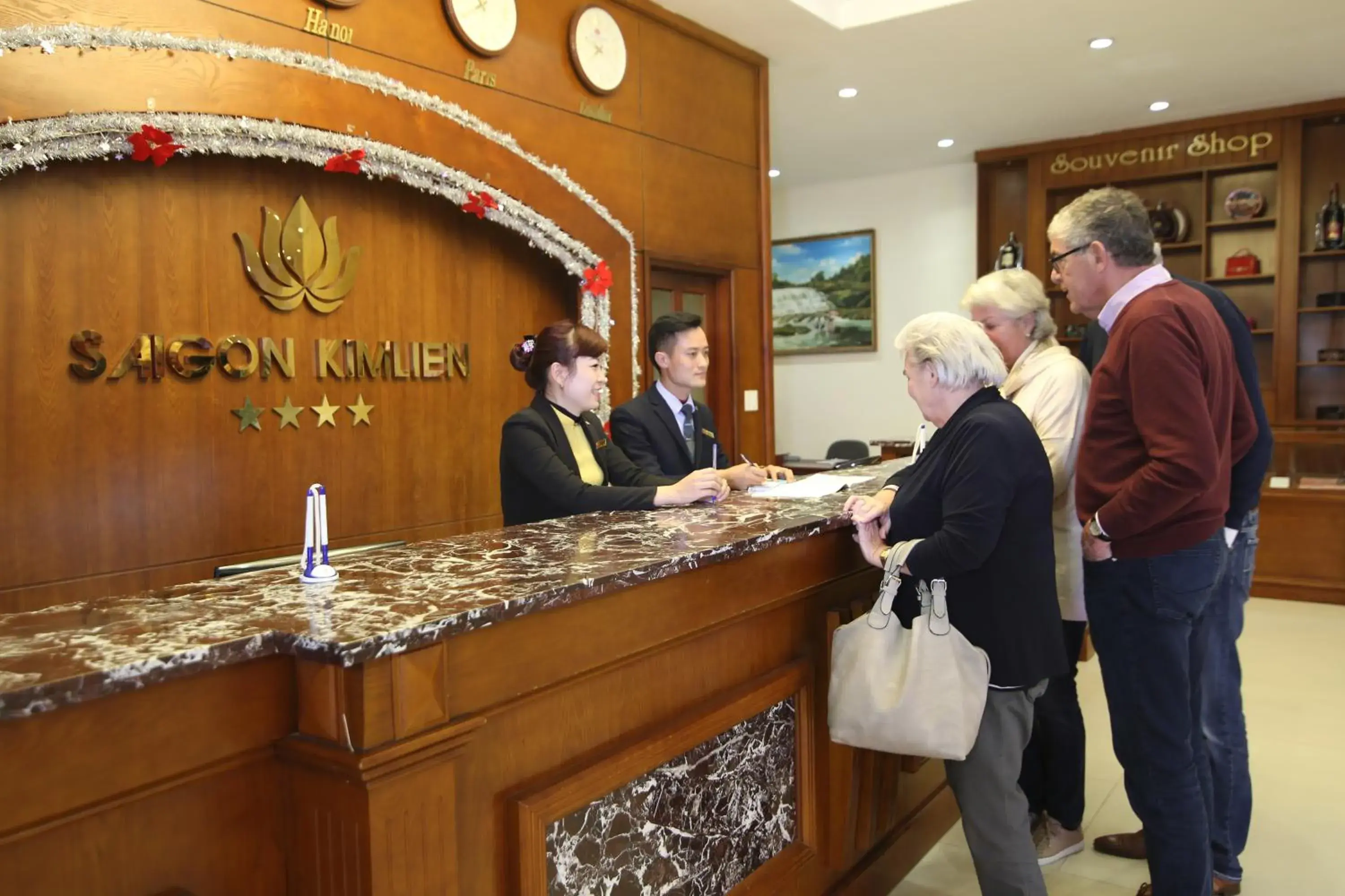 Lobby or reception in Sai Gon Kim Lien Hotel Vinh City Lobby or reception in Sai Gon Kim Lien Hotel Vinh City