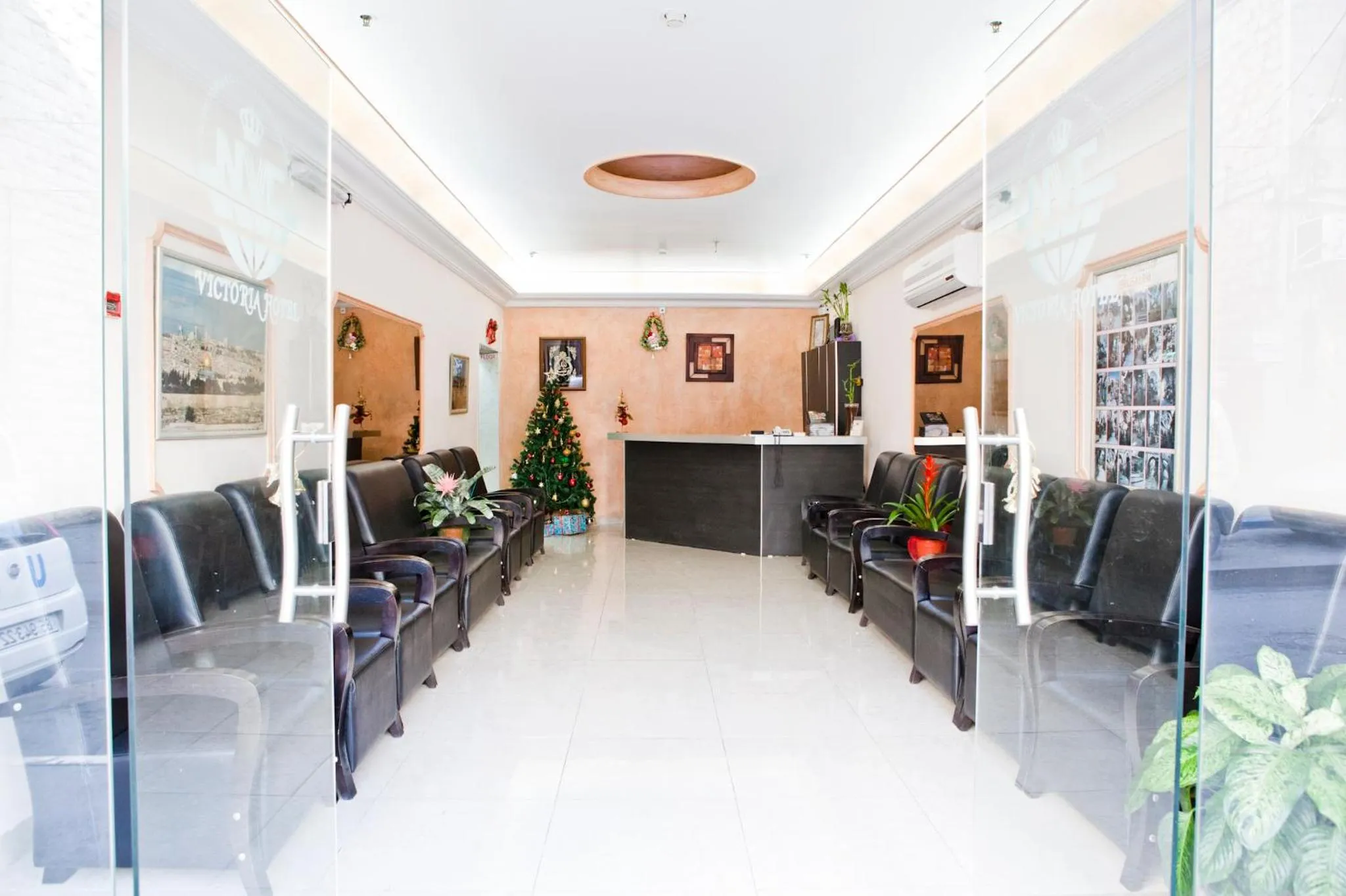 Lobby or reception in Victoria Hotel