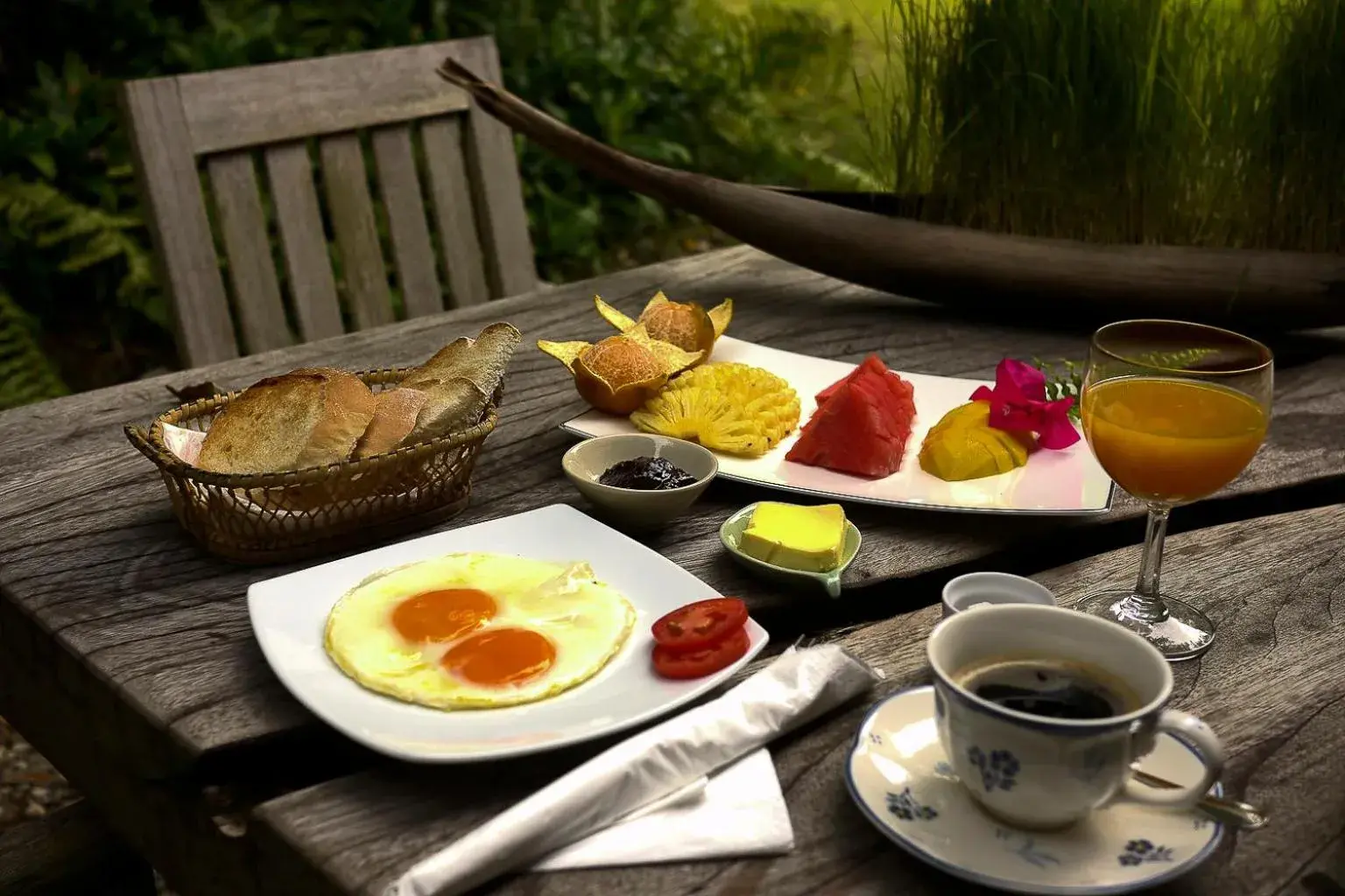 Breakfast in Koyao Bay Pavilions - Beach Resort and Pool Villas Breakfast in Koyao Bay Pavilions - Beach Resort and Pool Villas