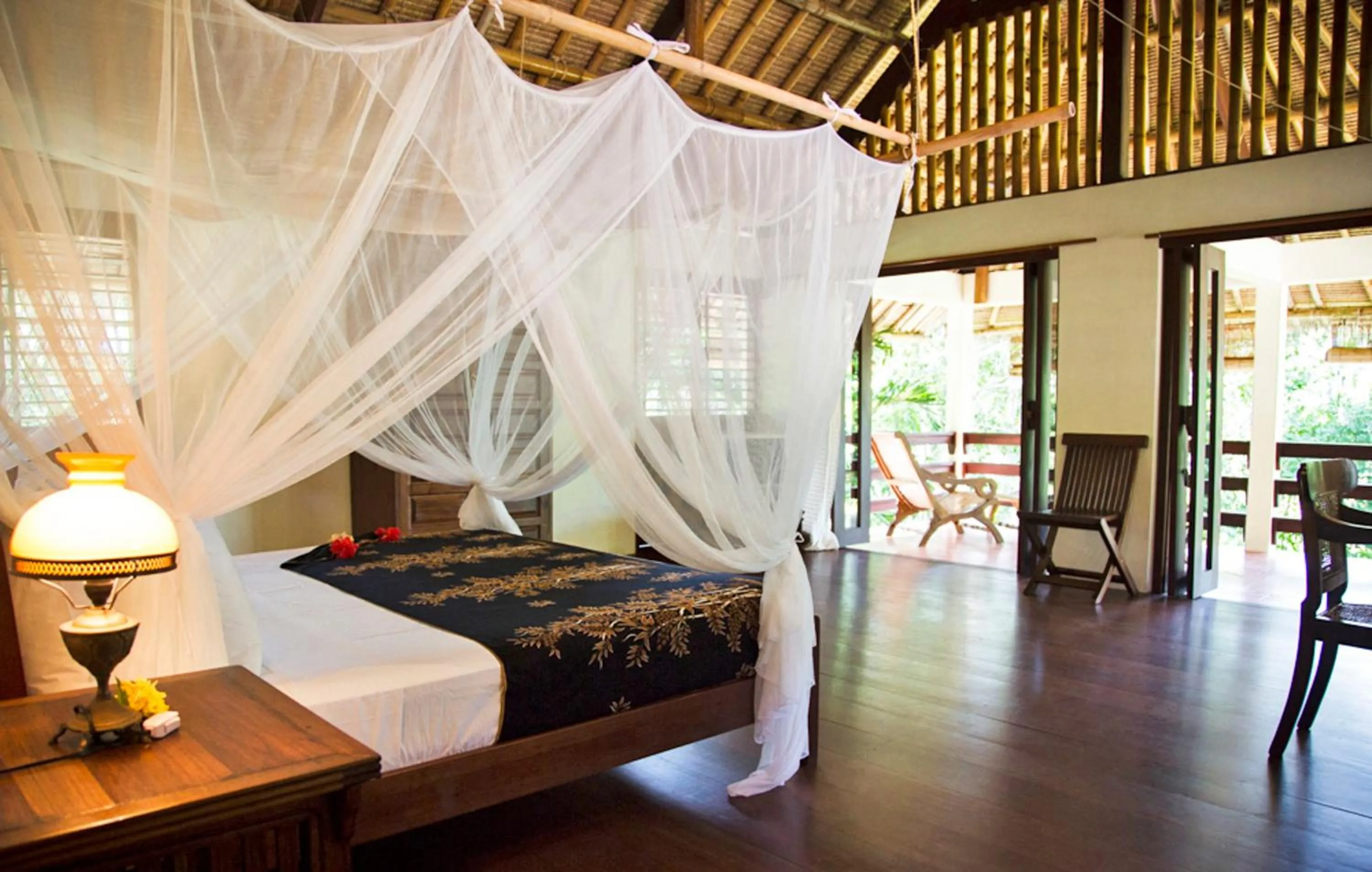 Bedroom in Koyao Bay Pavilions - Beach Resort and Pool Villas