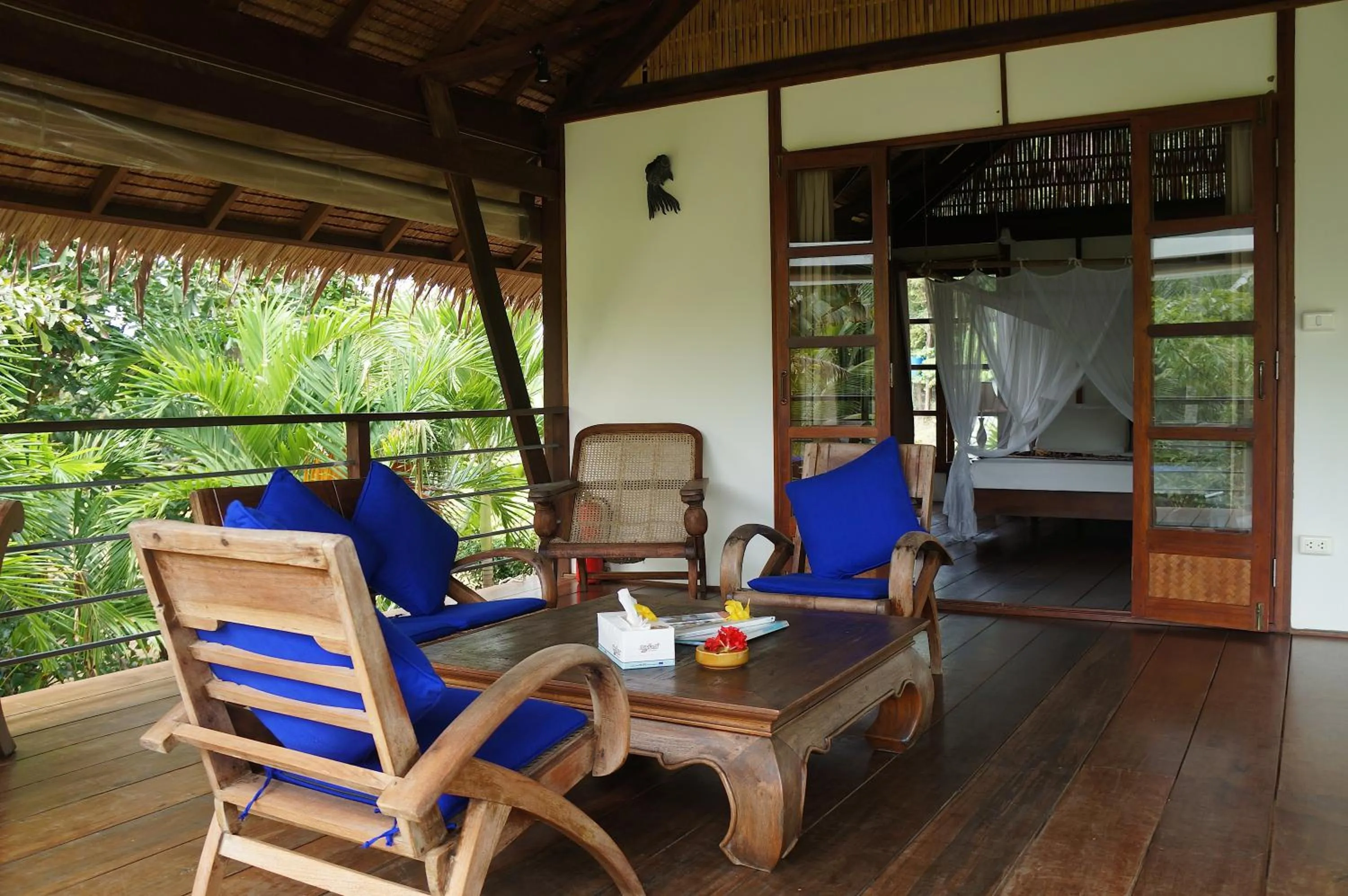Balcony/Terrace in Koyao Bay Pavilions - Beach Resort and Pool Villas