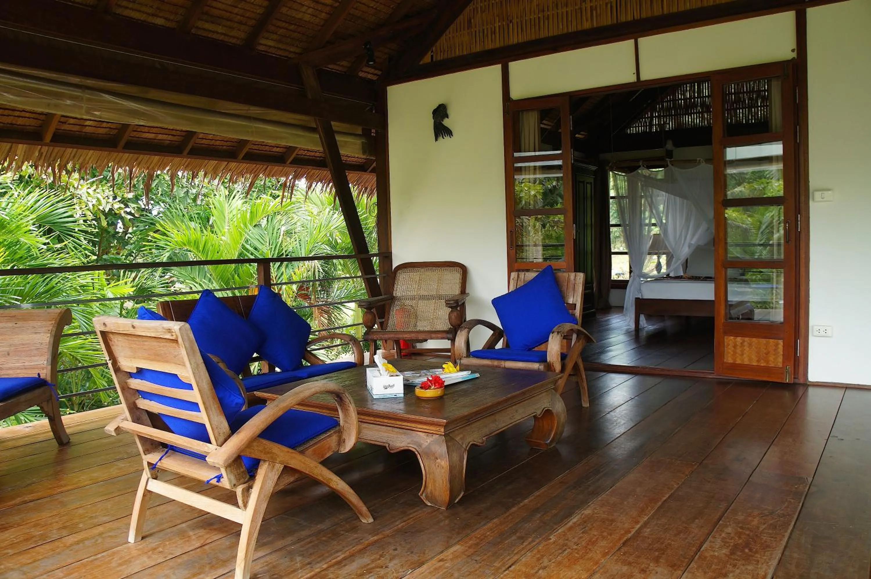 Balcony/Terrace in Koyao Bay Pavilions - Beach Resort and Pool Villas