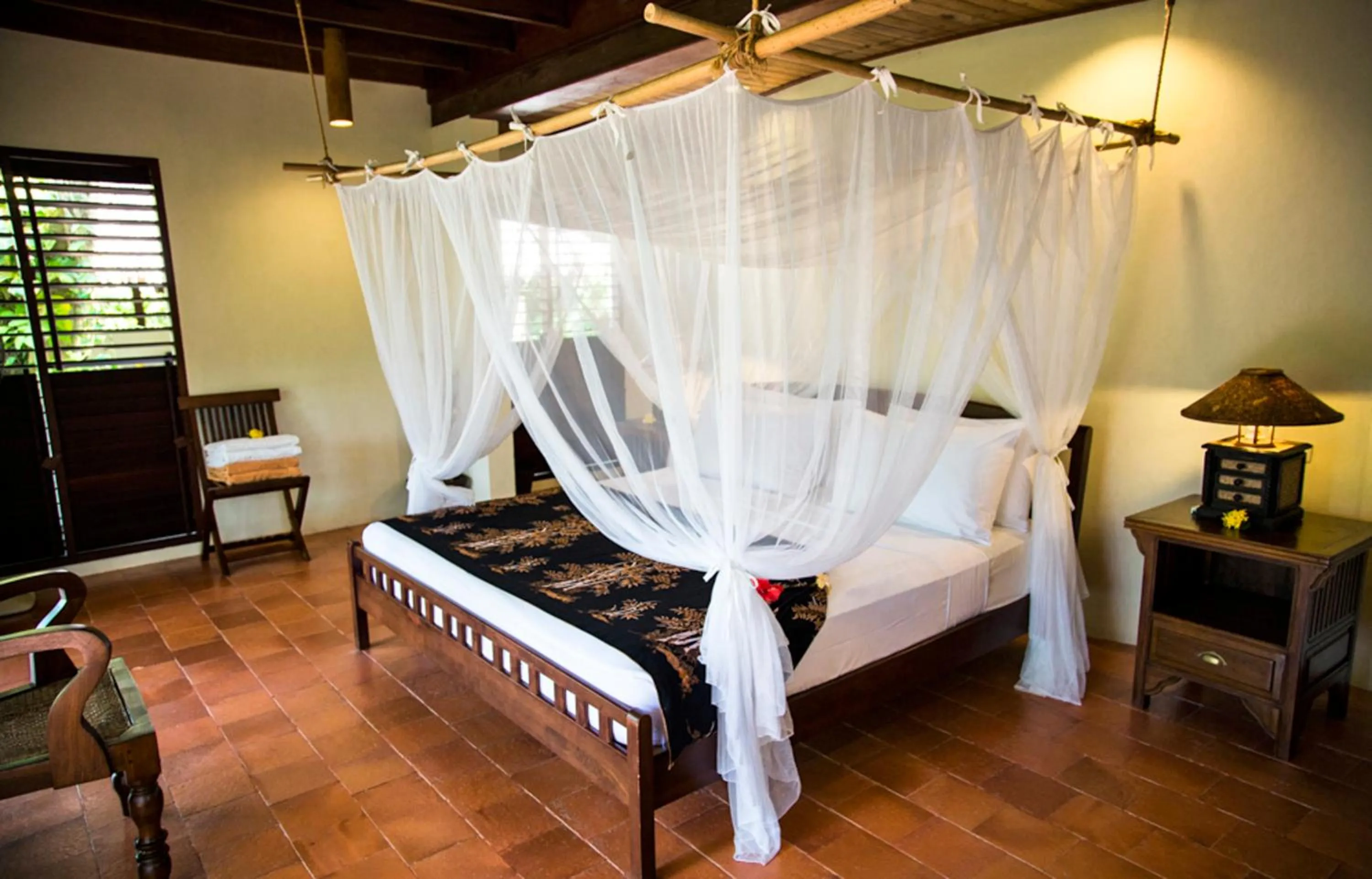 Bedroom, Bed in Koyao Bay Pavilions - Beach Resort and Pool Villas