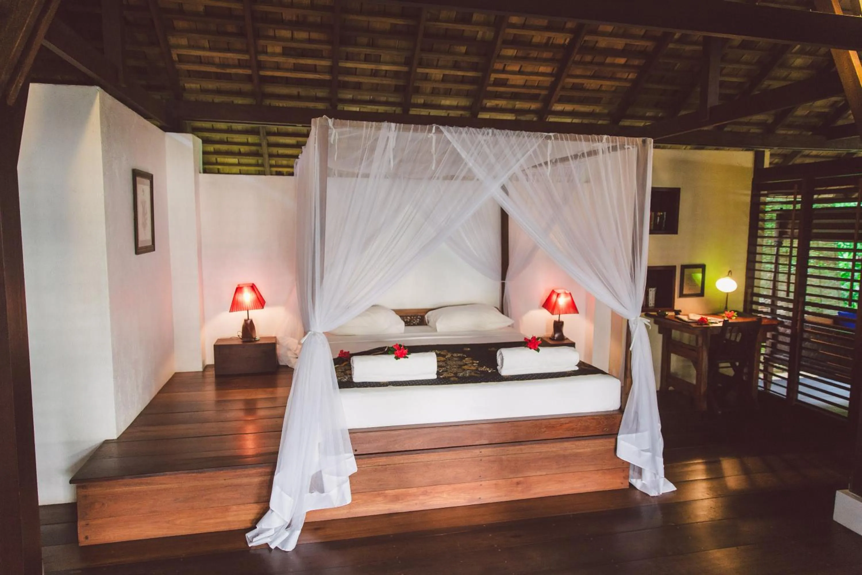 Bedroom, Bed in Koyao Bay Pavilions - Beach Resort and Pool Villas