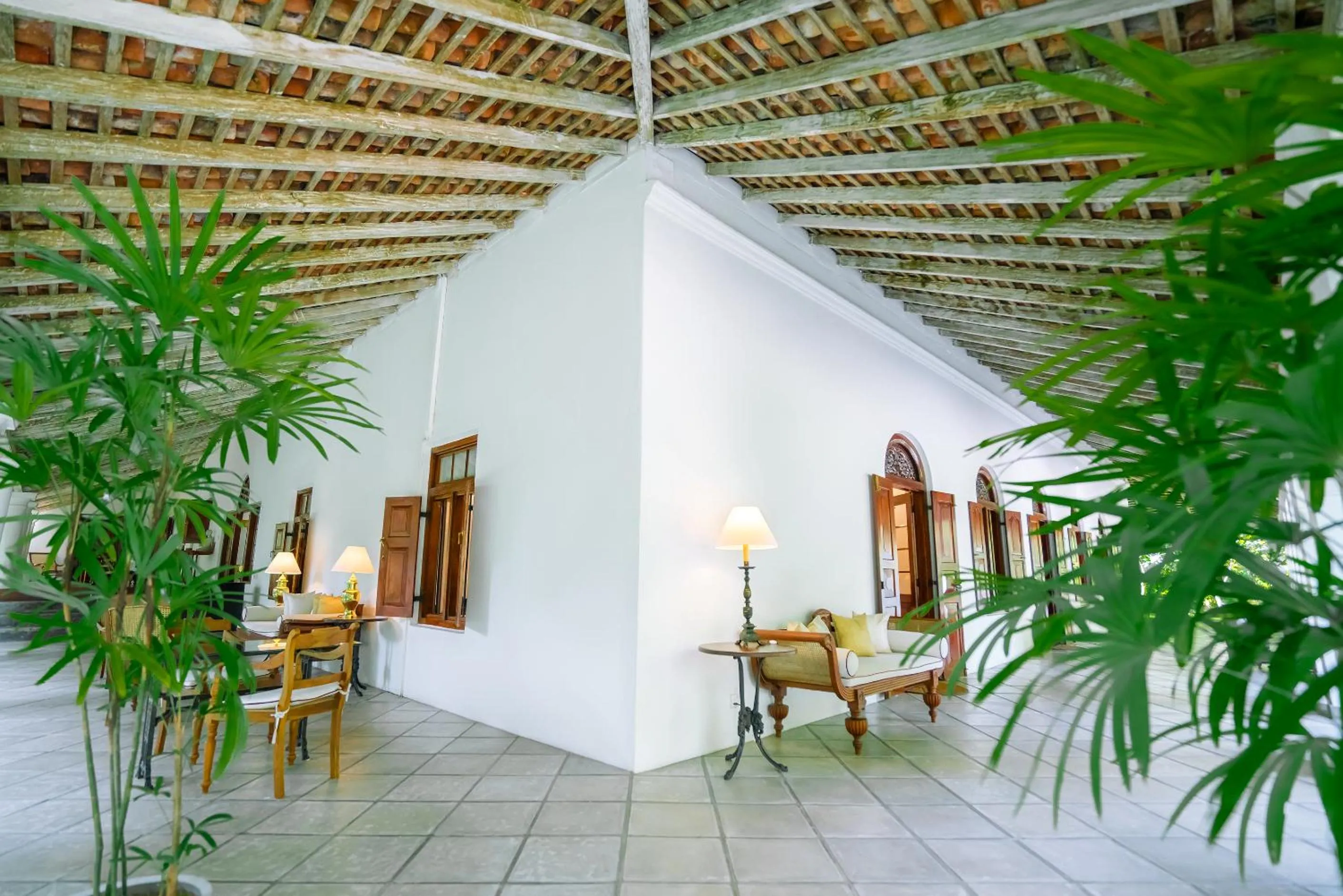 Patio in Adigars Manor