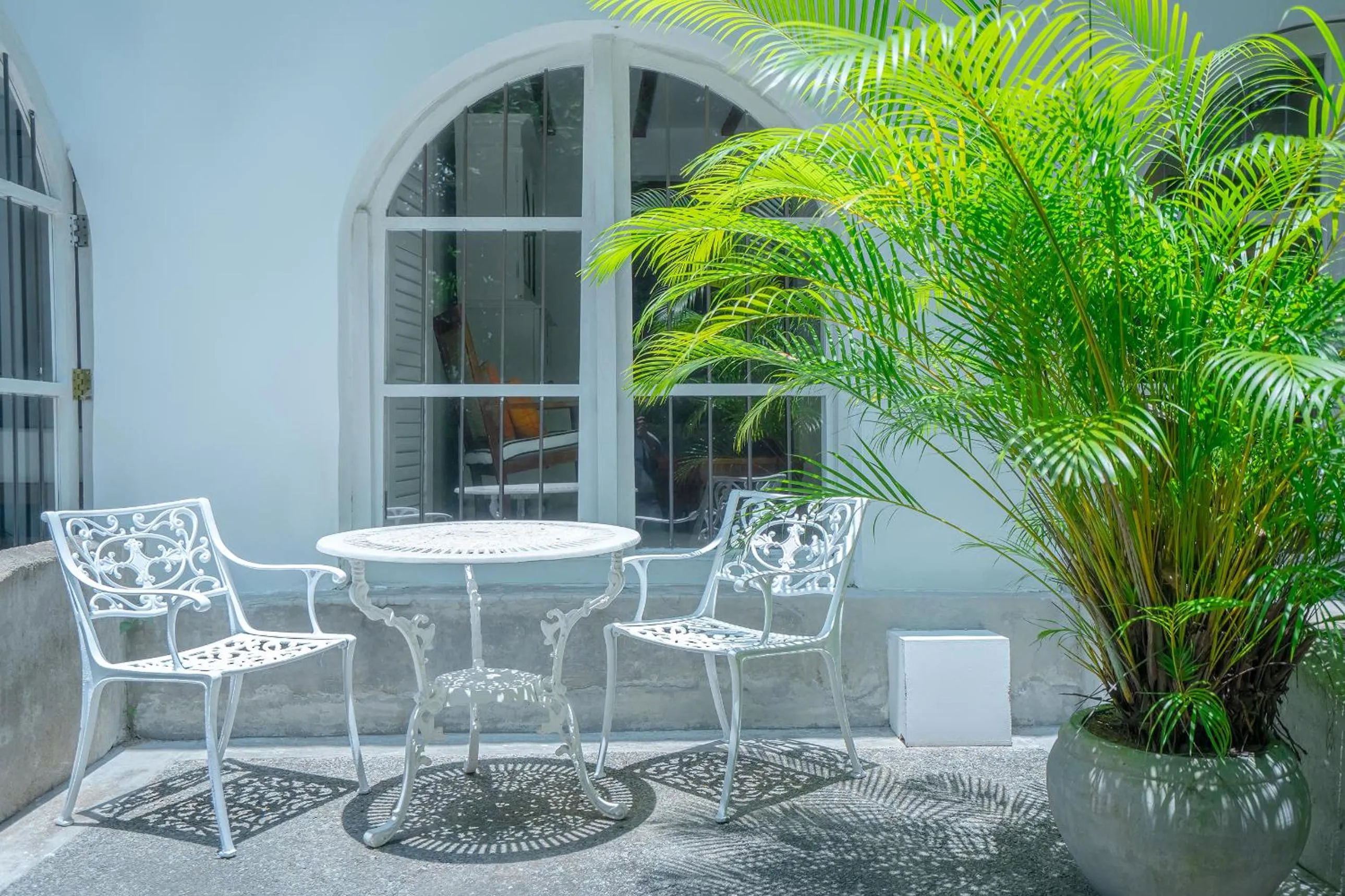 Patio in Adigars Manor