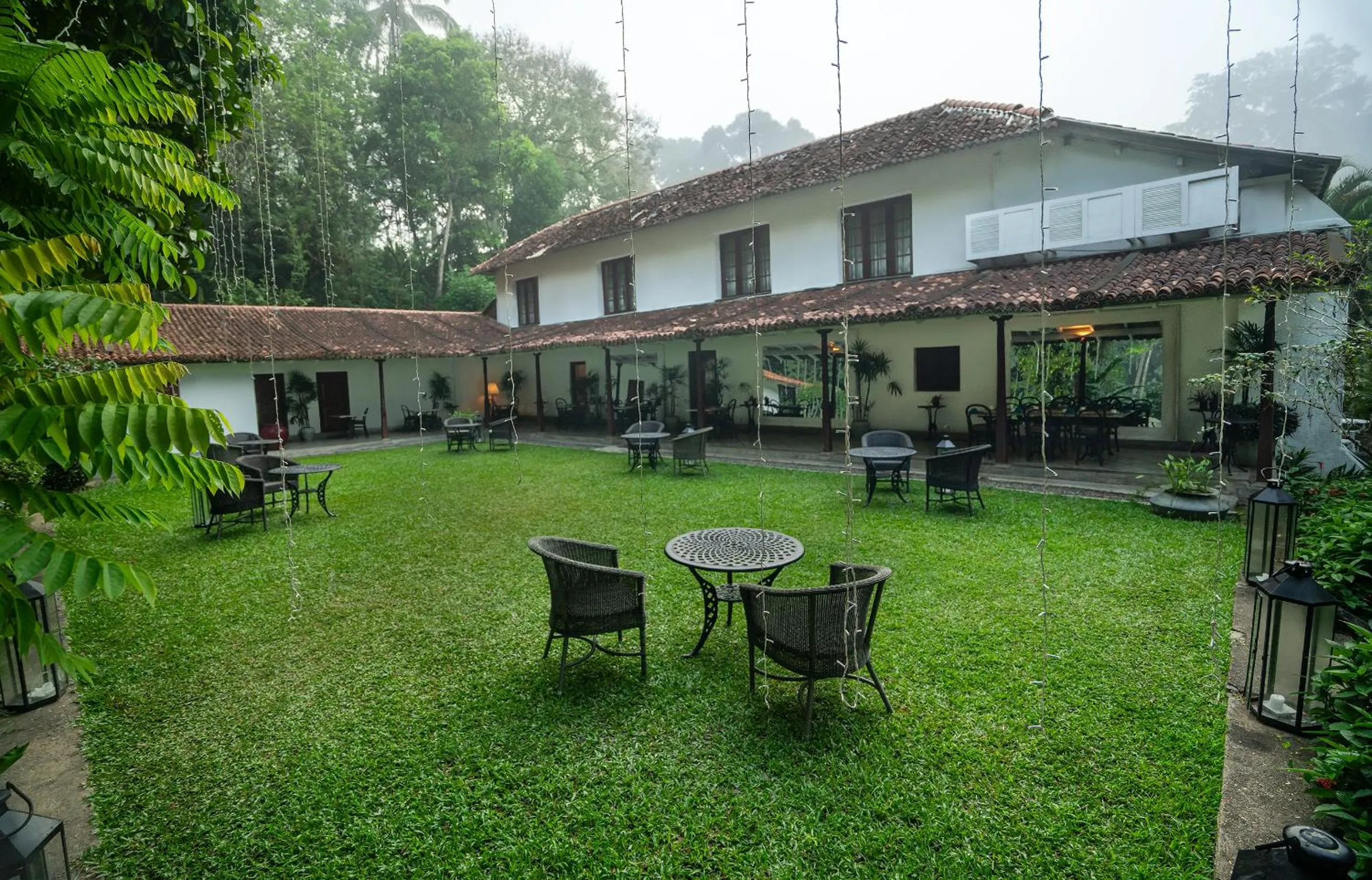 Garden in Adigars Manor