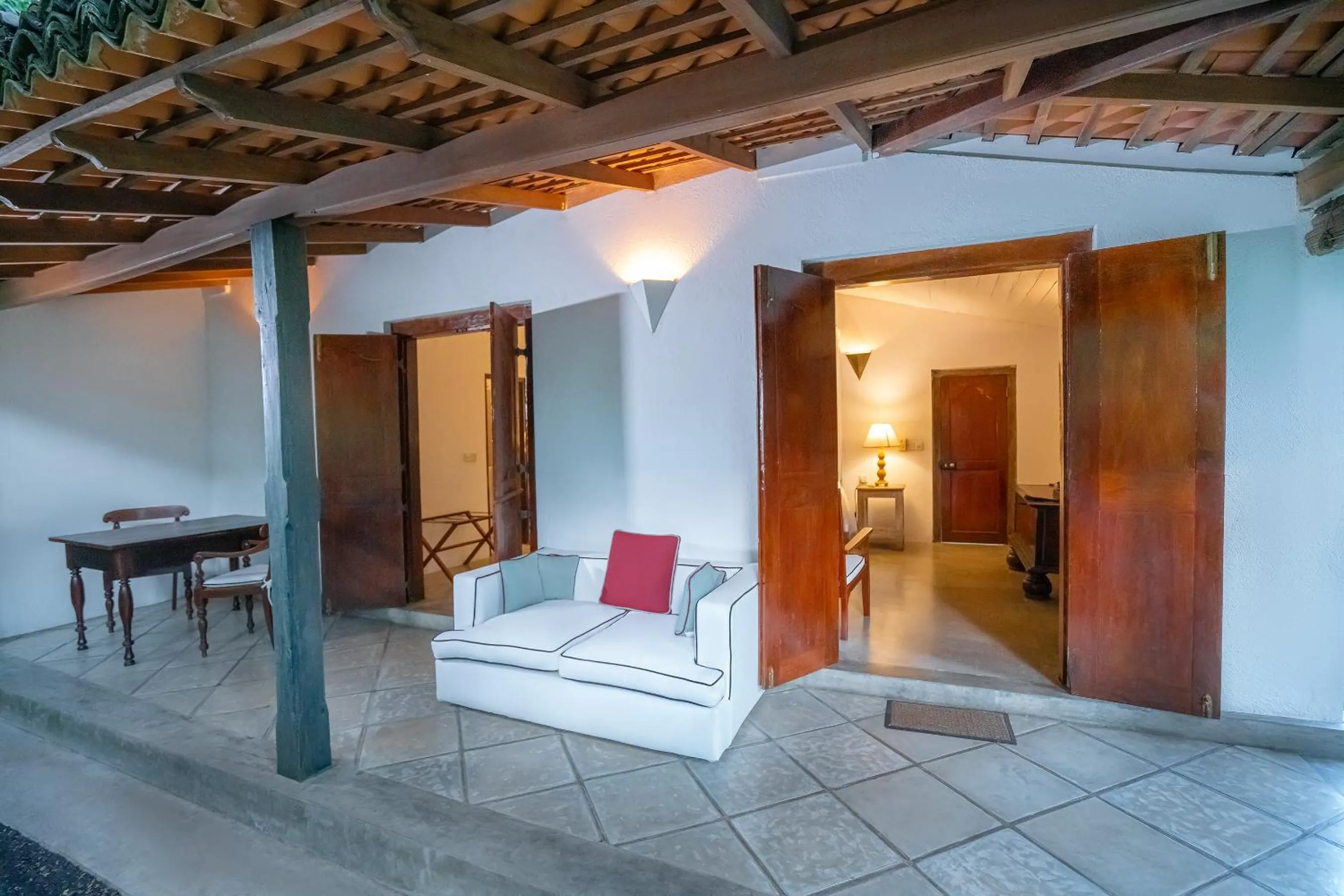 Patio in Adigars Manor